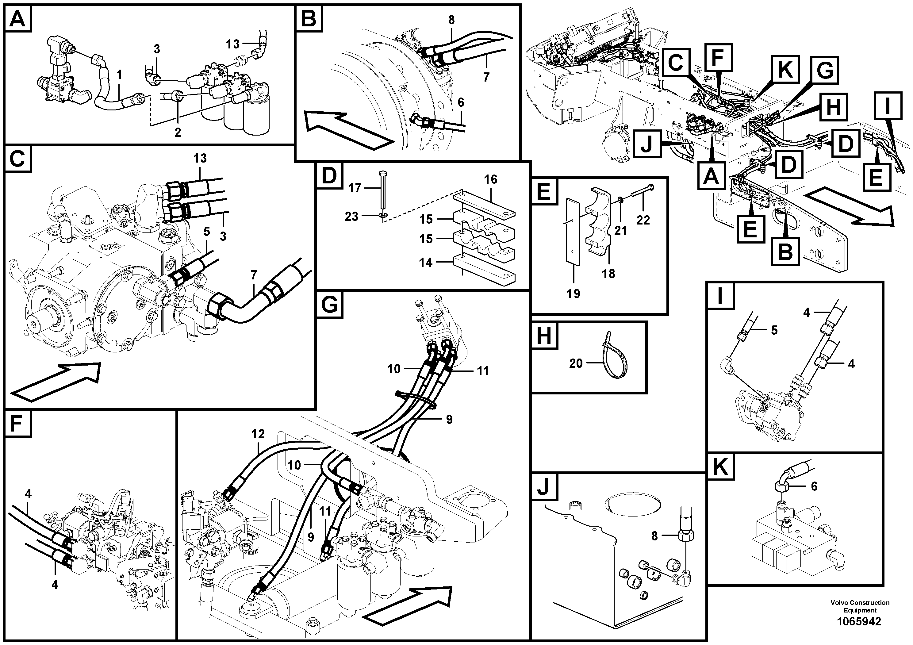 Timing gear casing VOE12759129 VOLVO