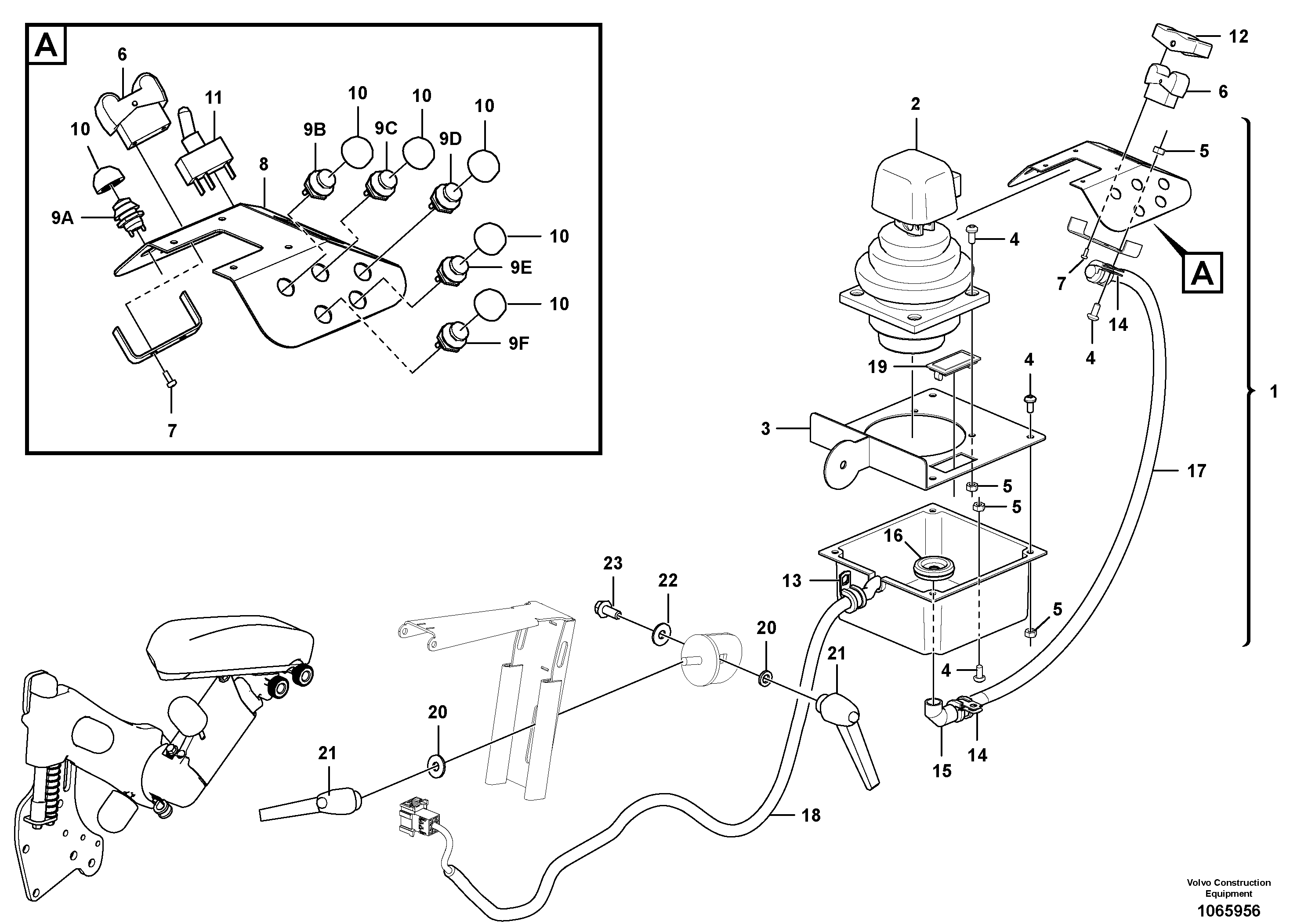 Switch VOE11171854 VOLVO