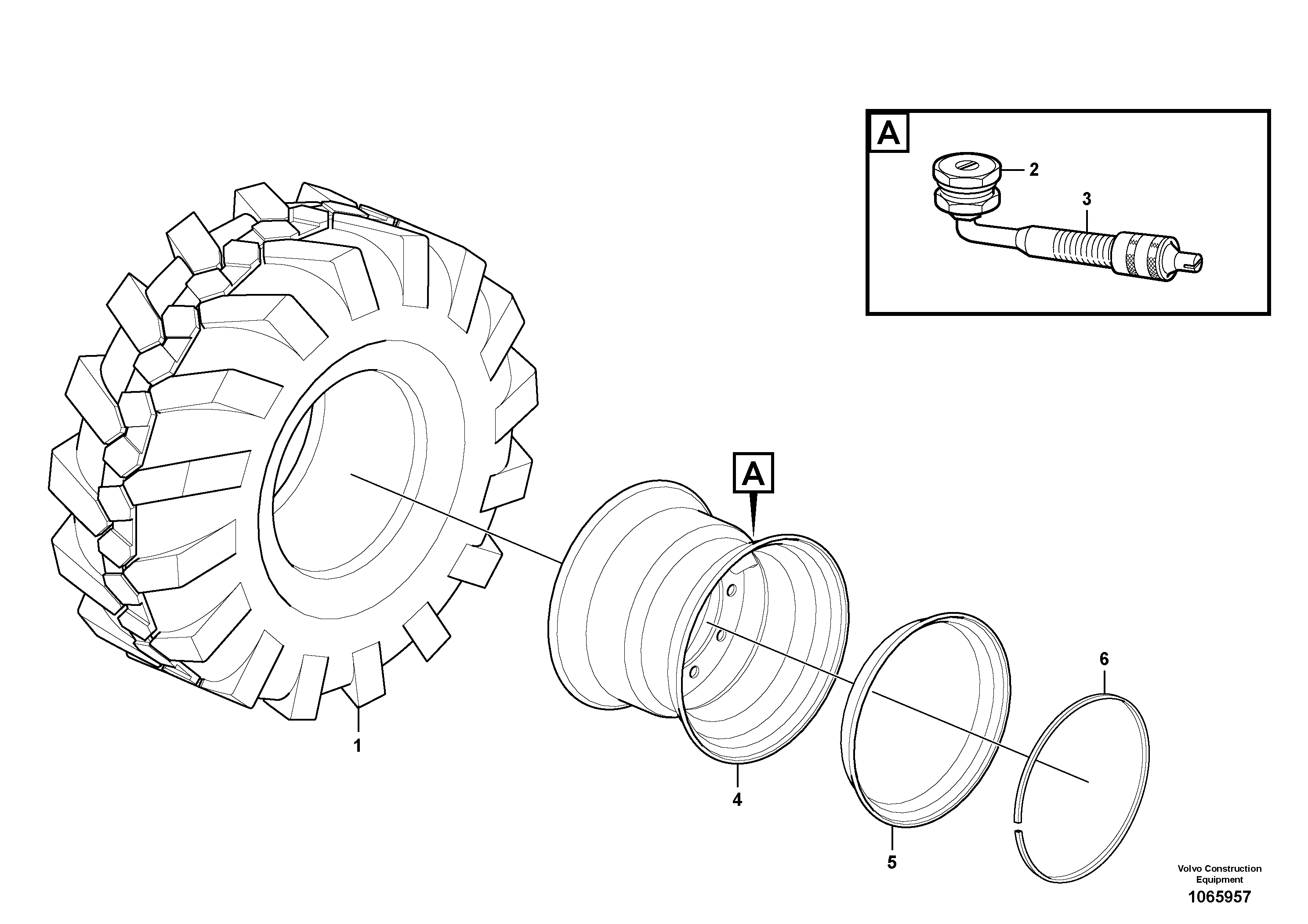 Tire VOE15209255 VOLVO
