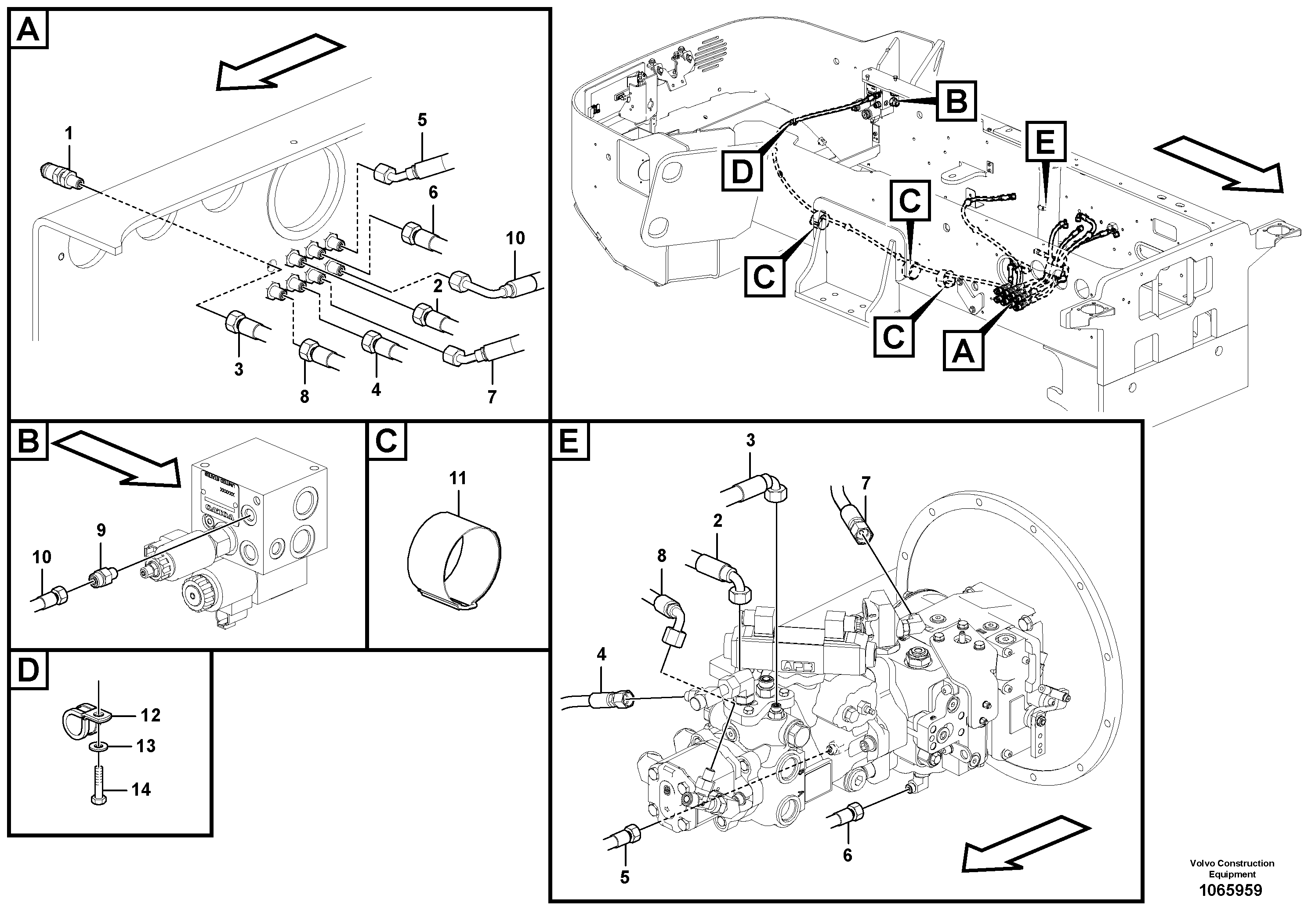 Timing gear casing RM46676243 VOLVO
