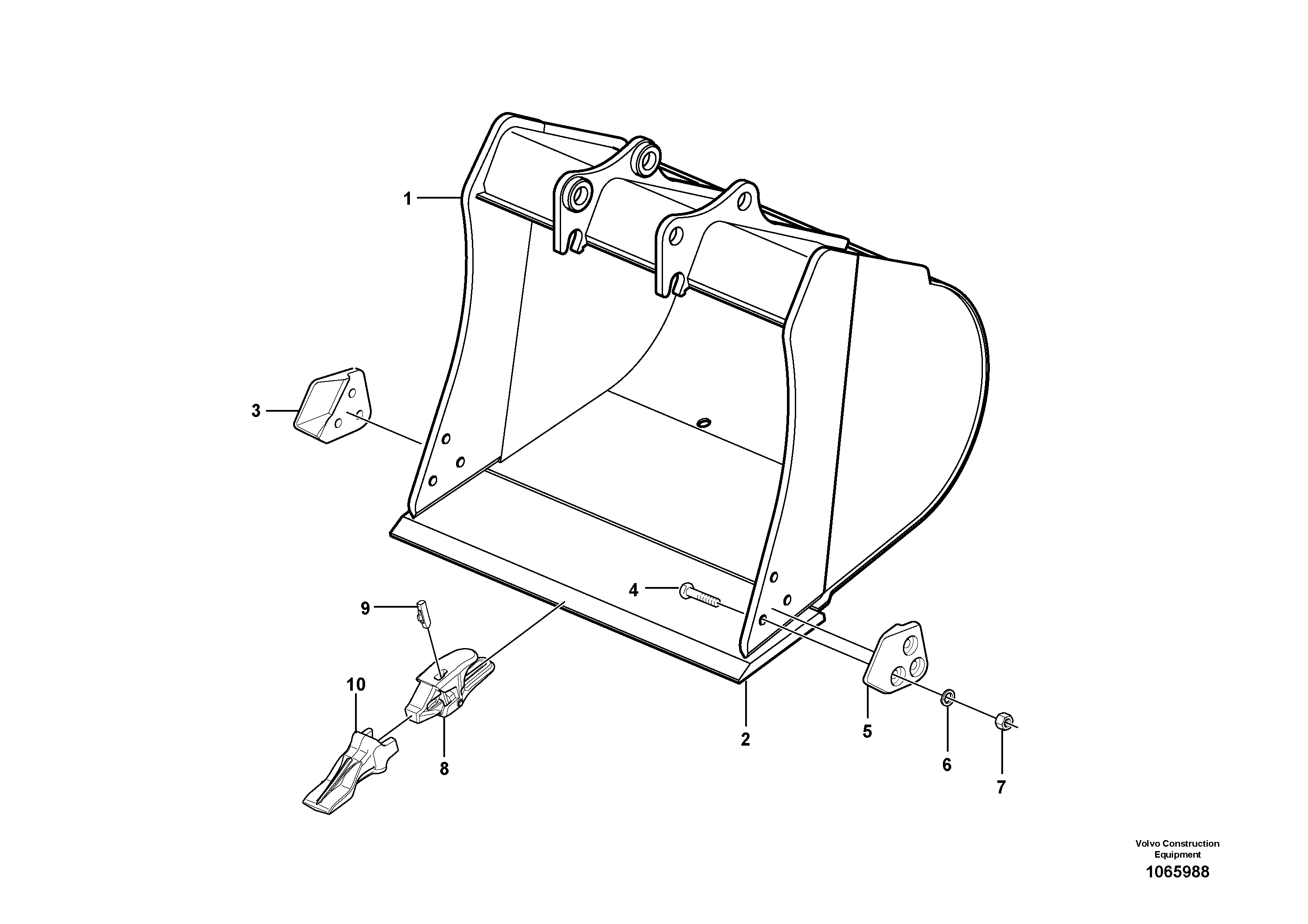 Bucket VOE15614394 VOLVO