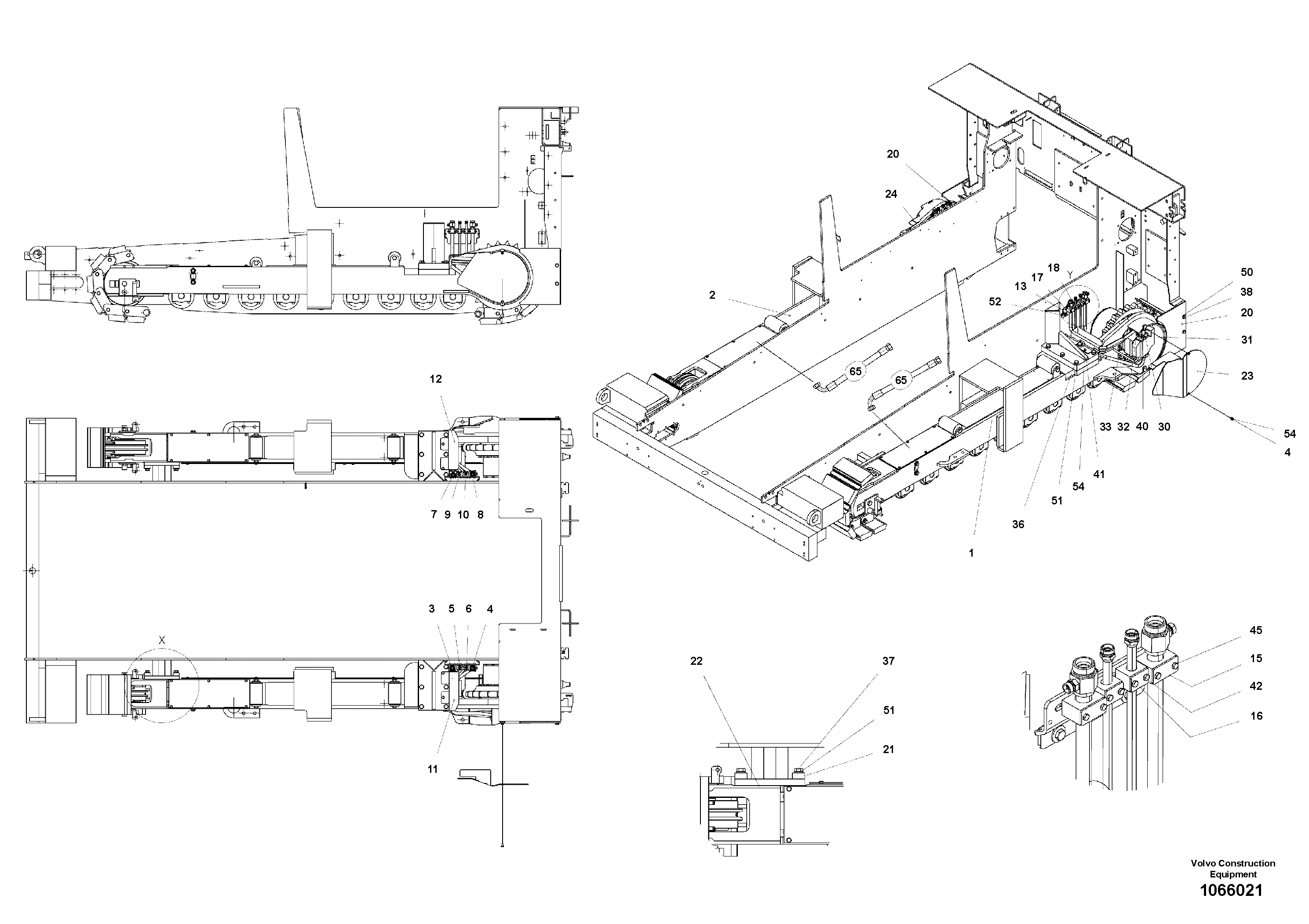 Комплект трубок RM80689409 VOLVO