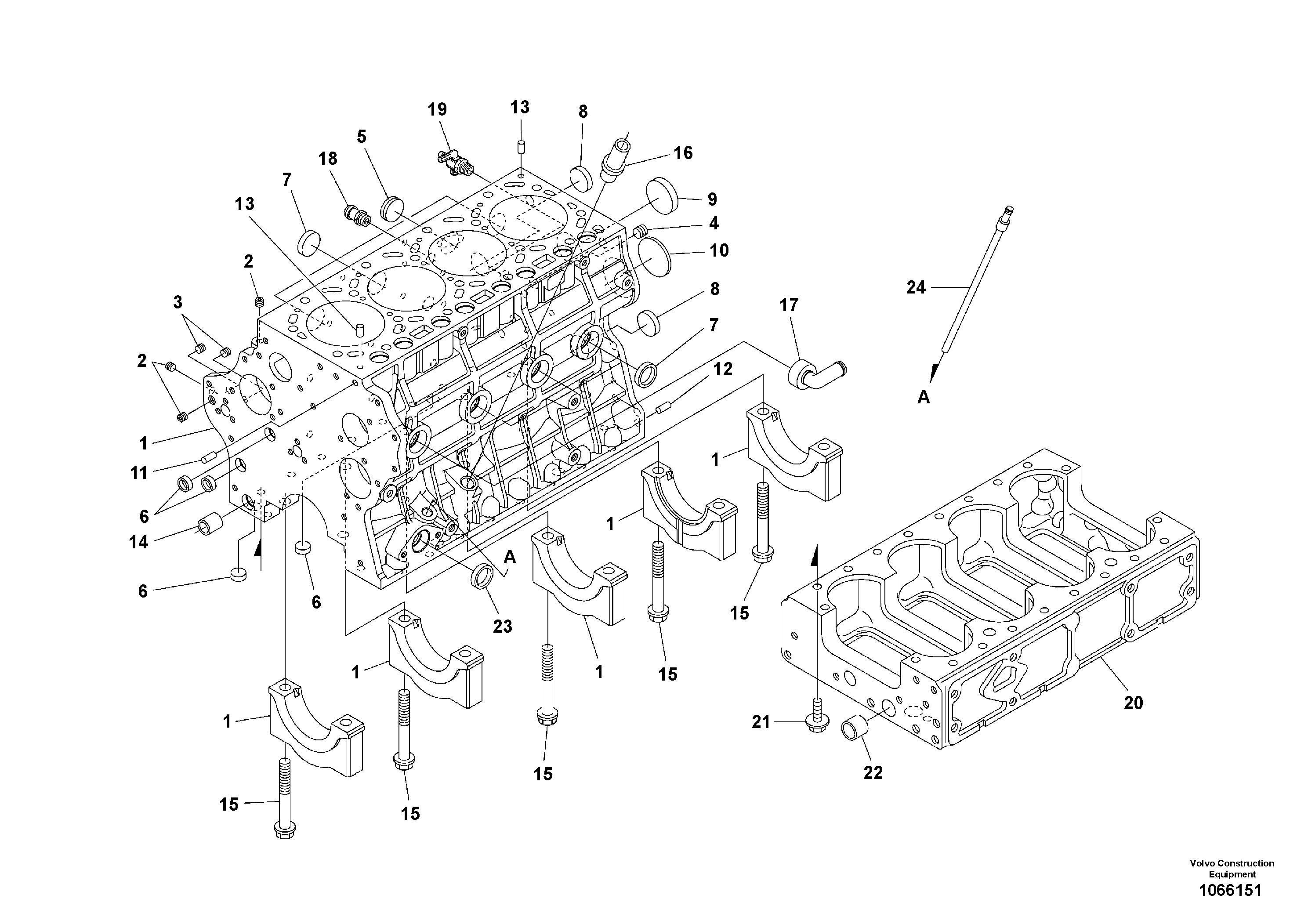 Cover Sleeve VOE22673360 VOLVO