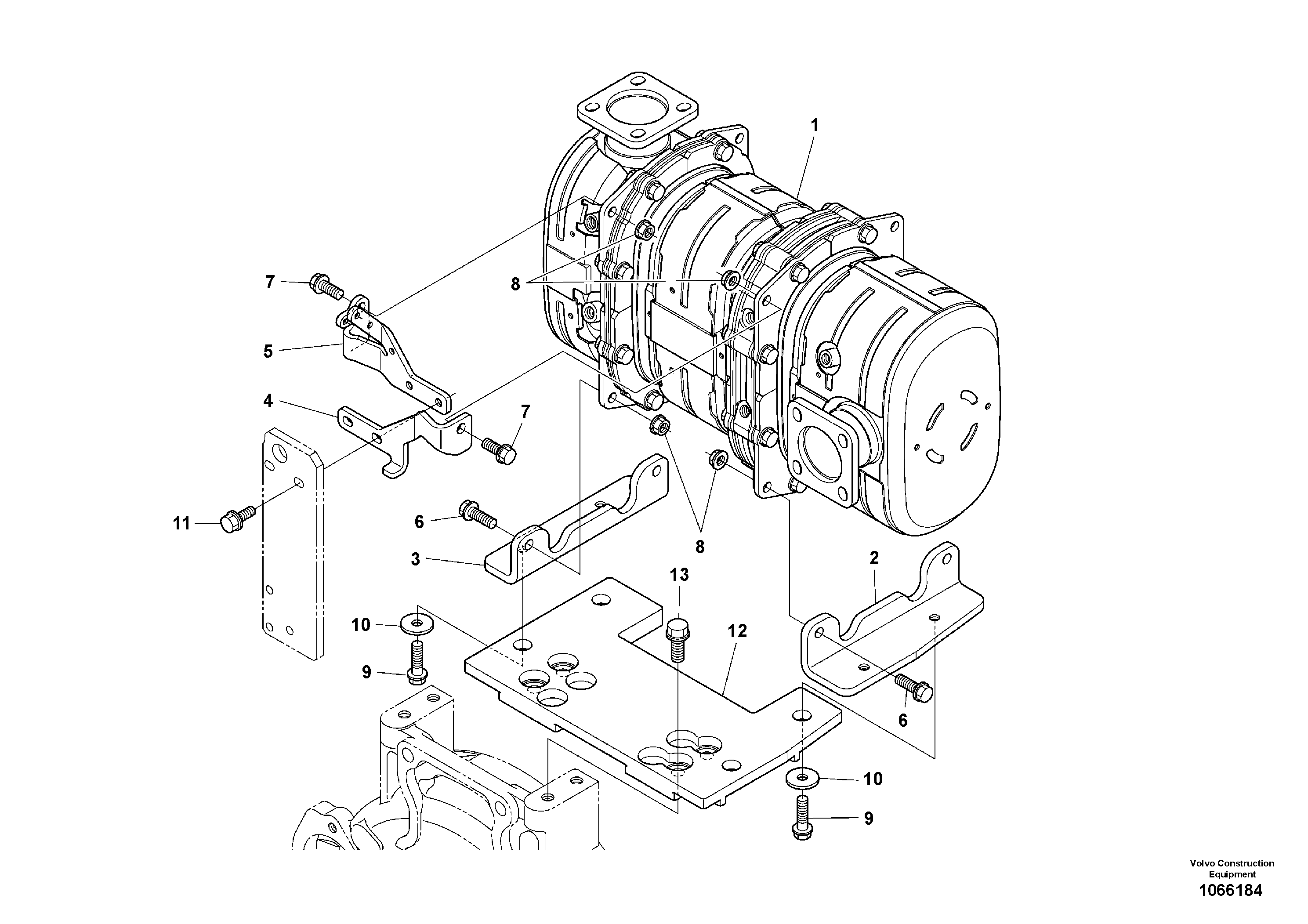 Front Spring VOE22673591 VOLVO