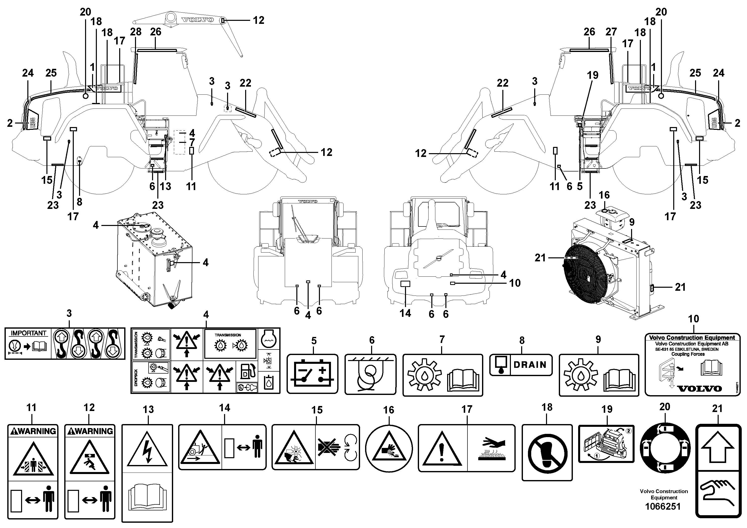Распределительный блок VOE16828621 VOLVO
