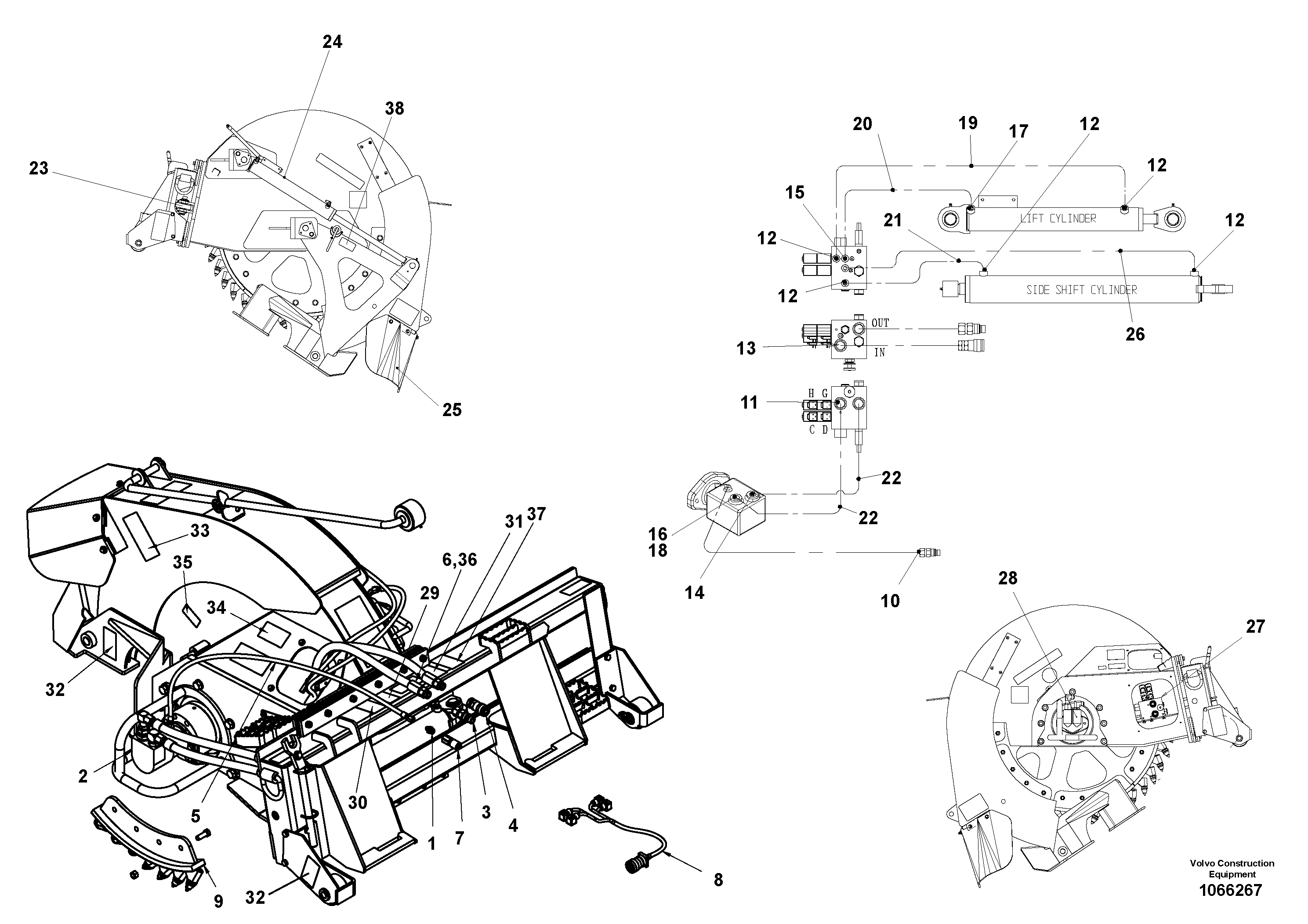 Cylinder Block VOE16218478 VOLVO