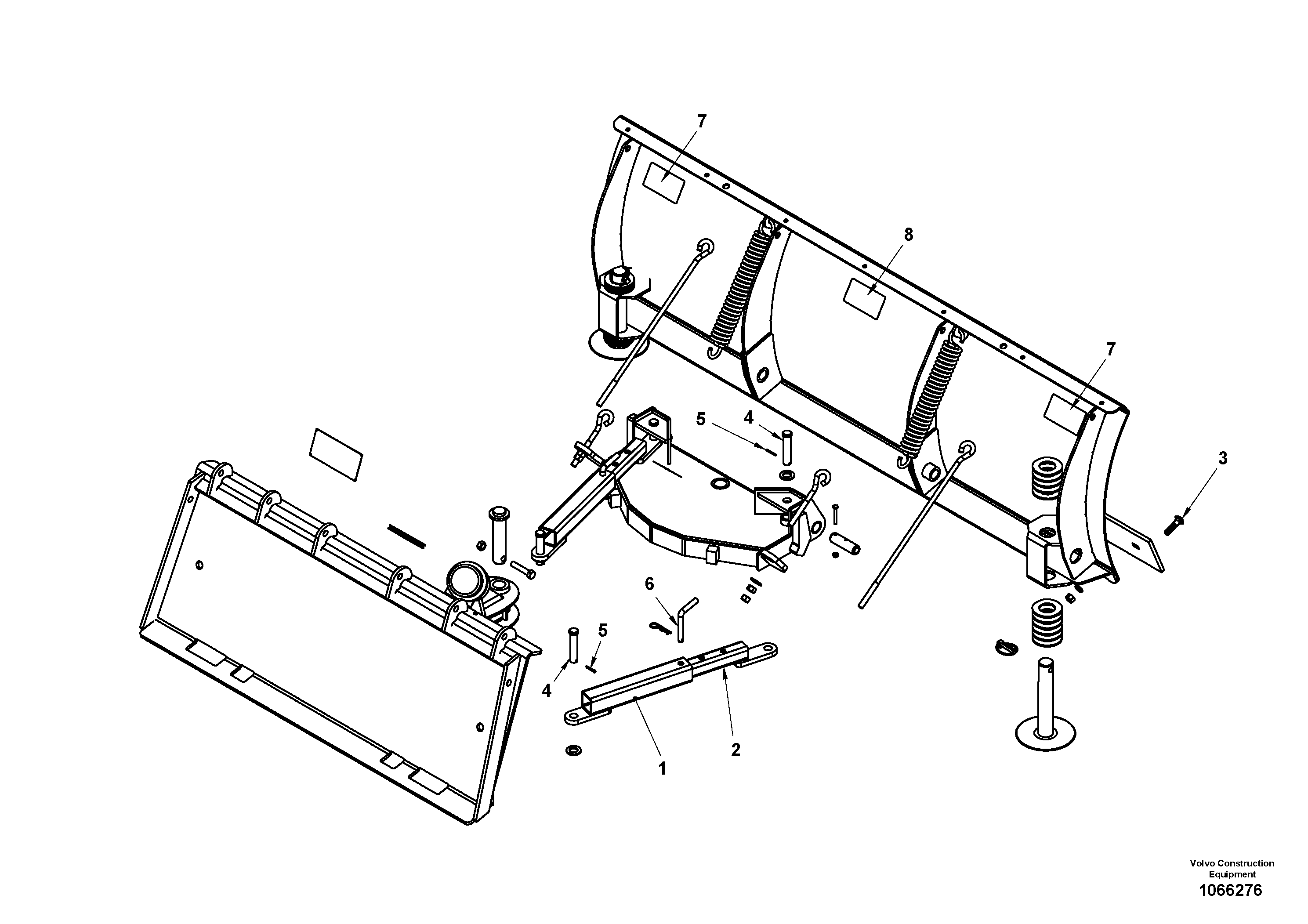 Attachment kit VOE16220708 VOLVO