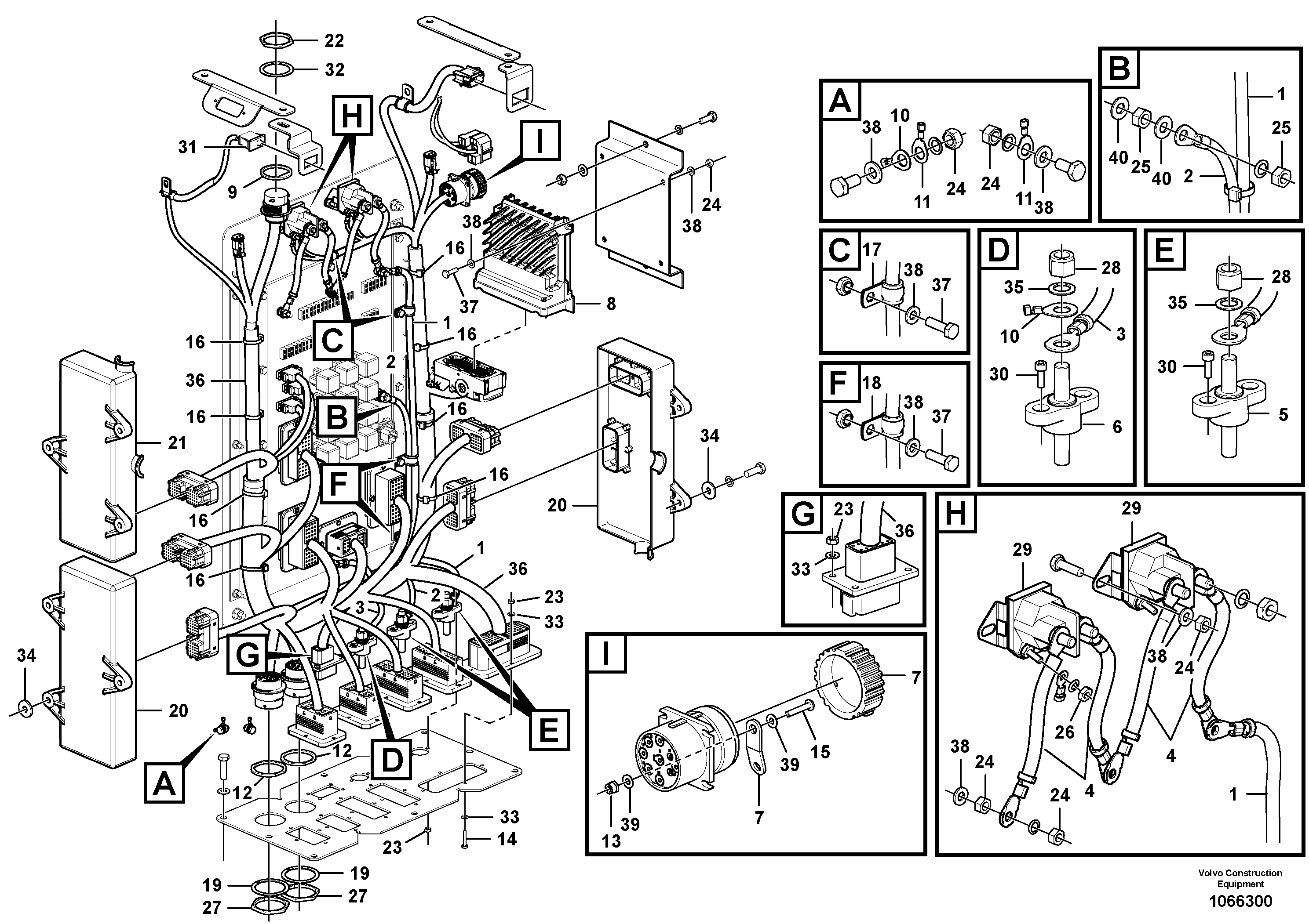 Гайка панели RM59449801 VOLVO