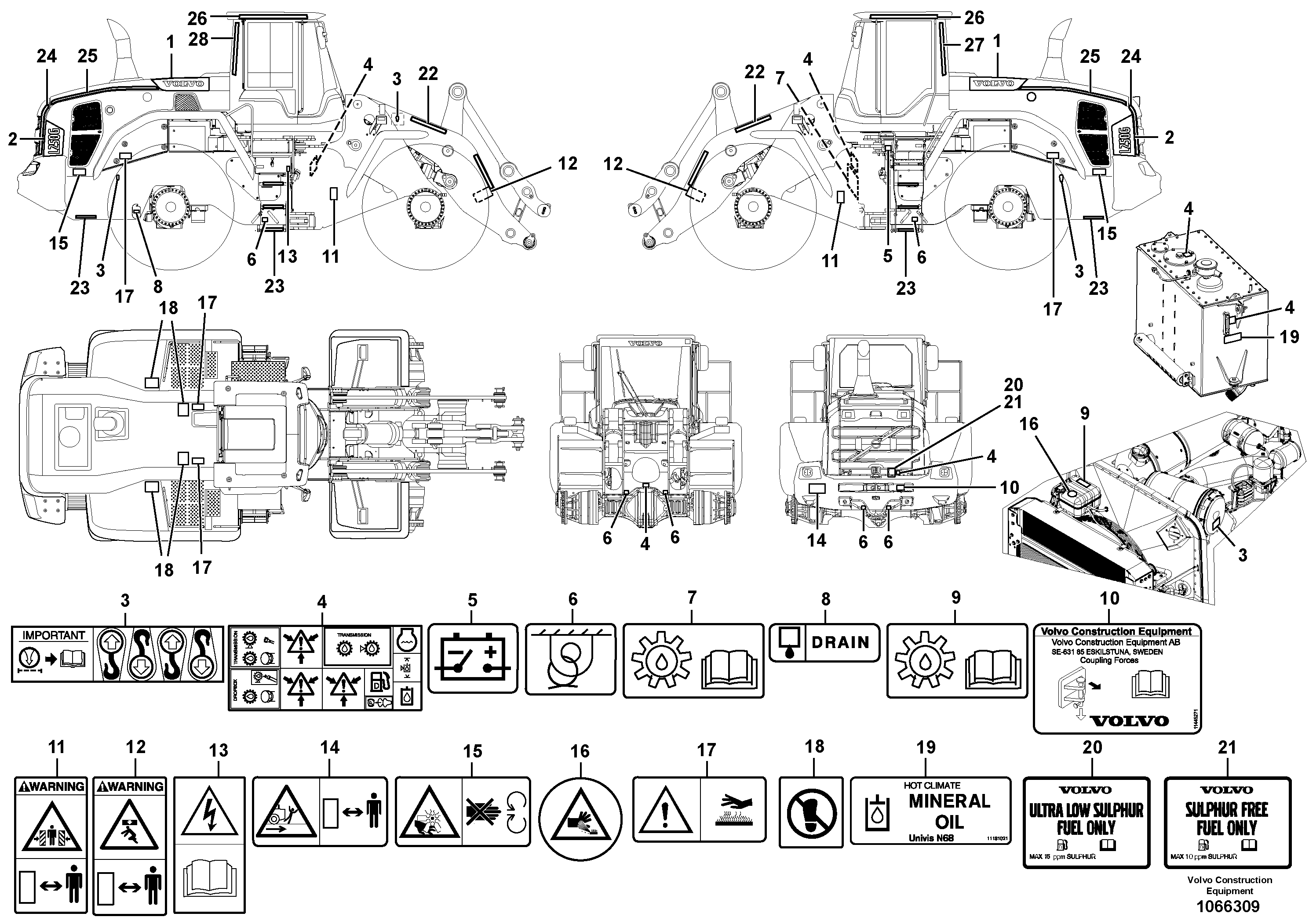 Cylinder Block VOE16832964 VOLVO