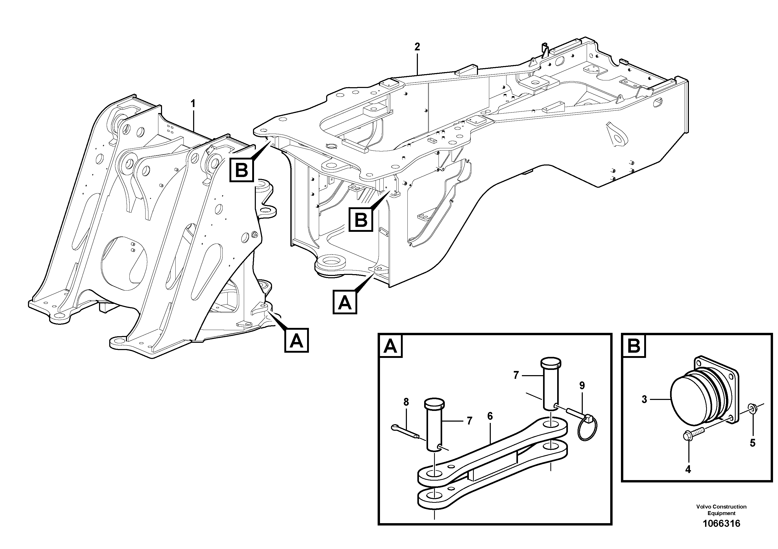 Guide Lug VOE16046493 VOLVO