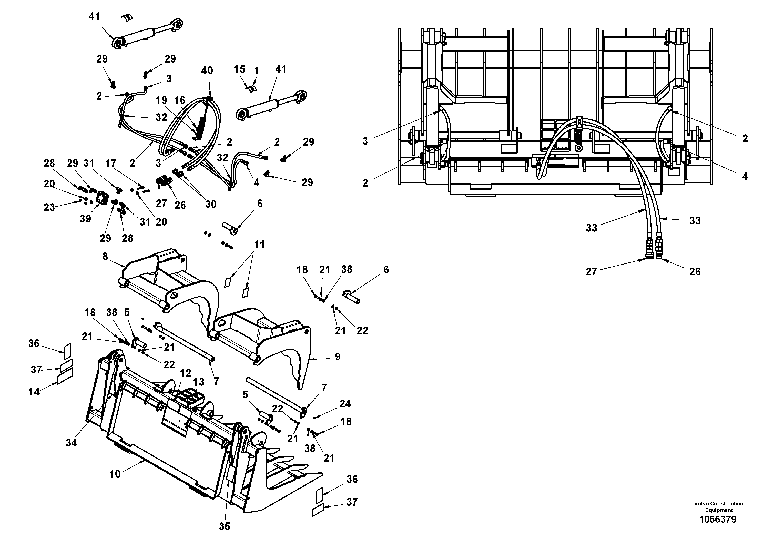 Tie Straps VOE16218409 VOLVO