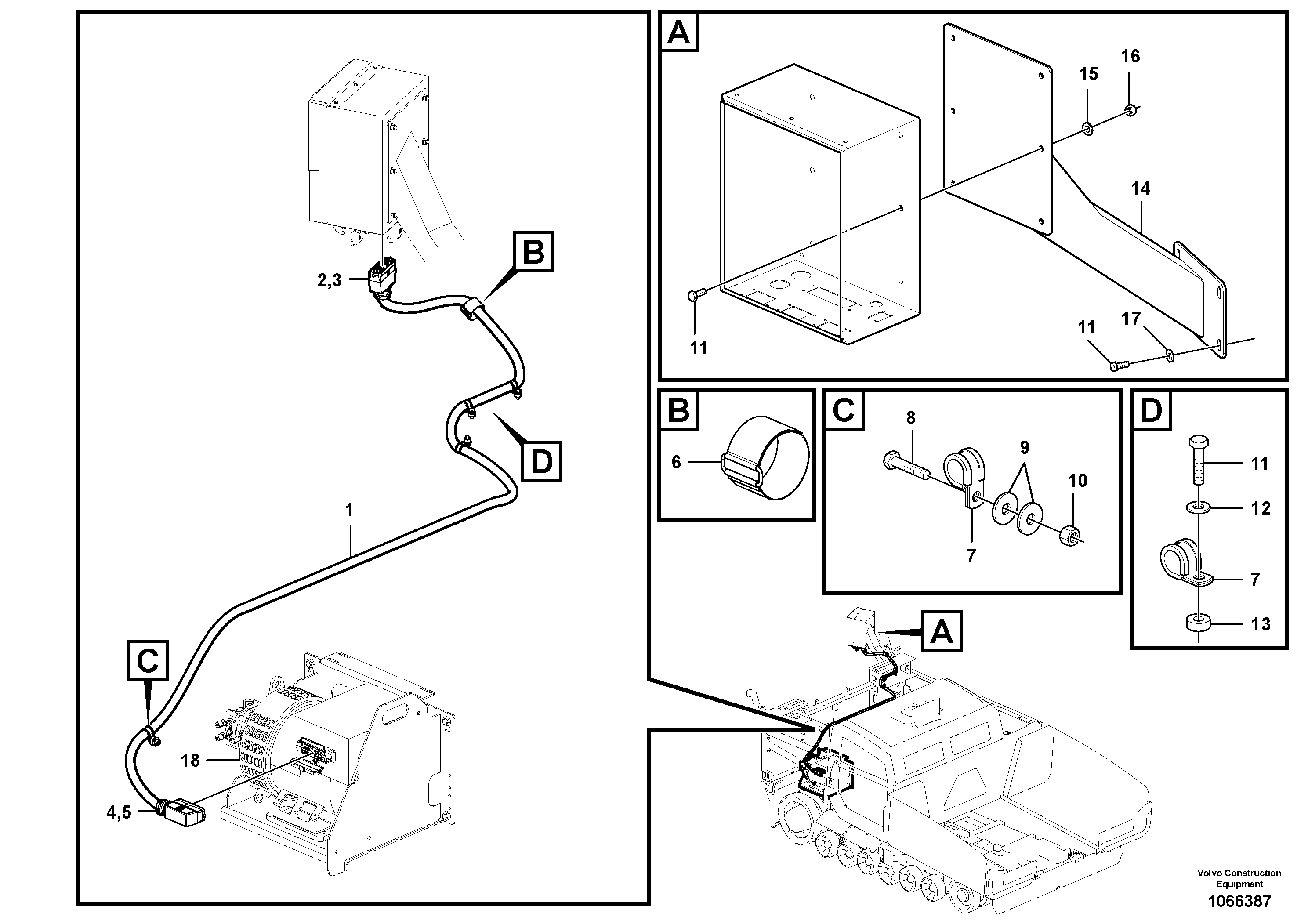 Housing Washer VOE12766736 VOLVO