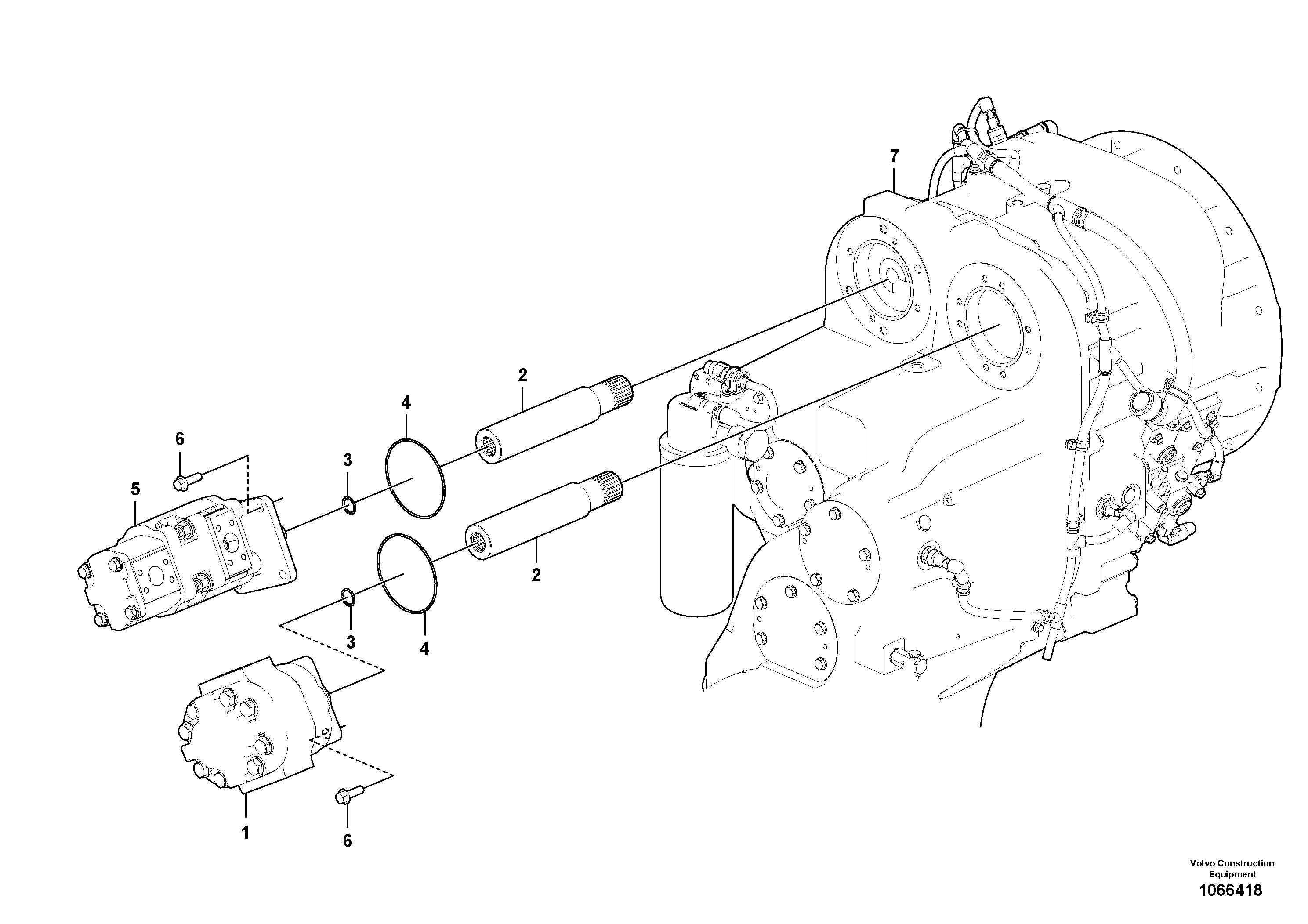 Double Clamp VOE17010020 VOLVO