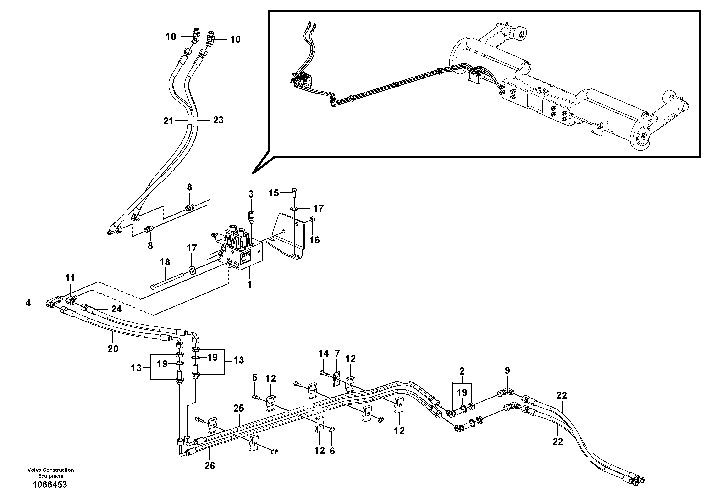 Mounting rail RM96714985 VOLVO