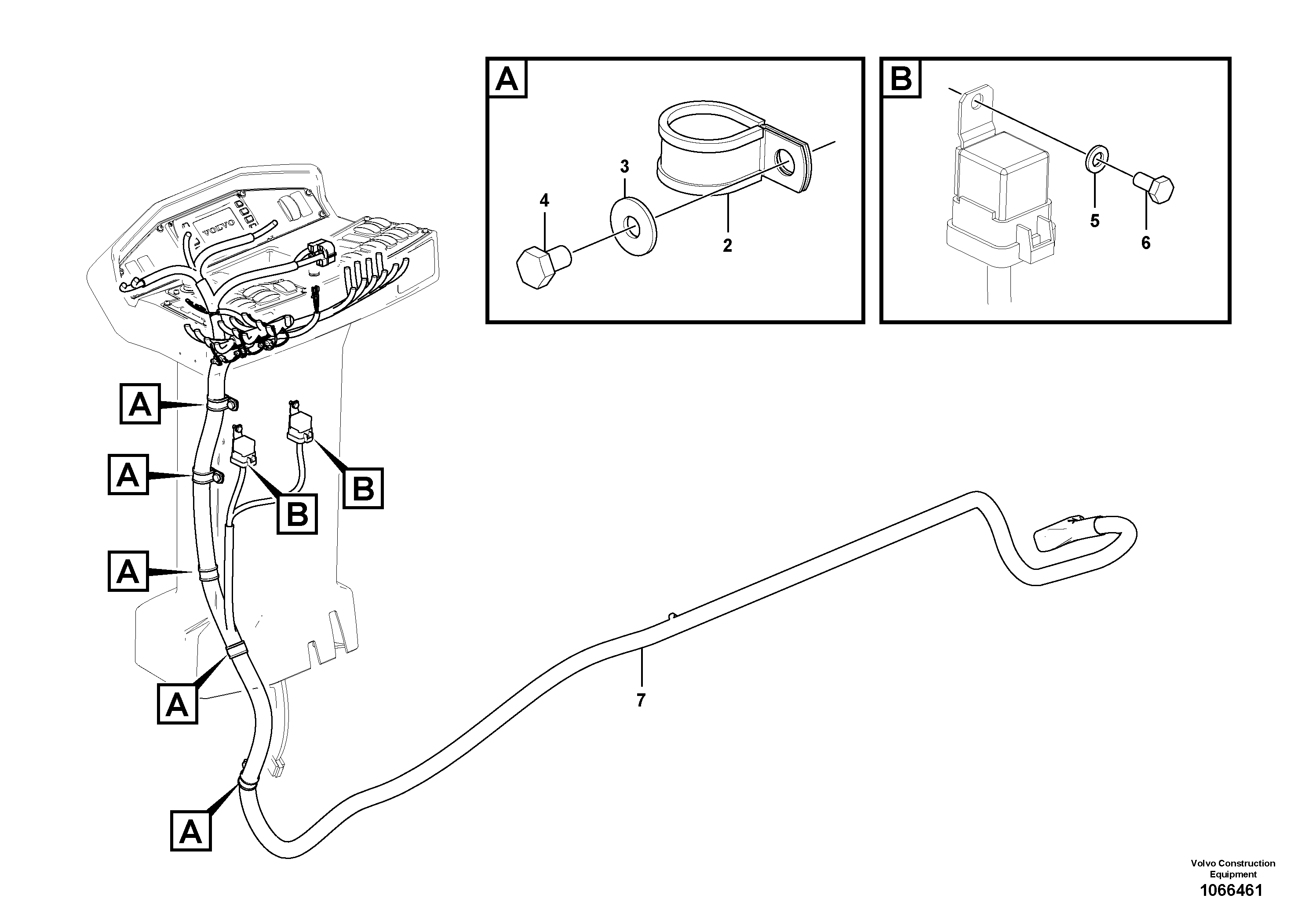 Wiring Harness VOE12839613 VOLVO