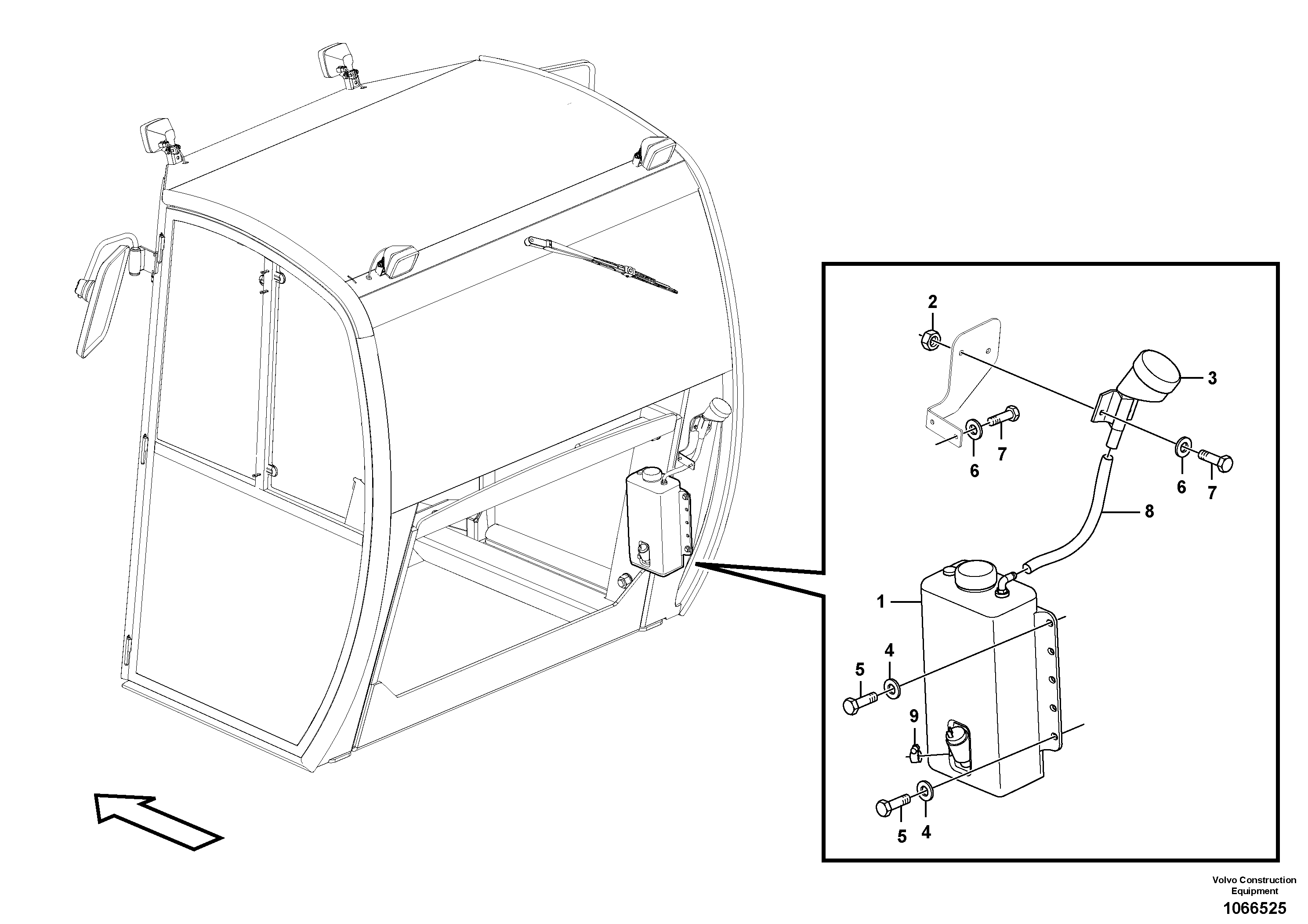 Frame, Lh VOE12788580 VOLVO
