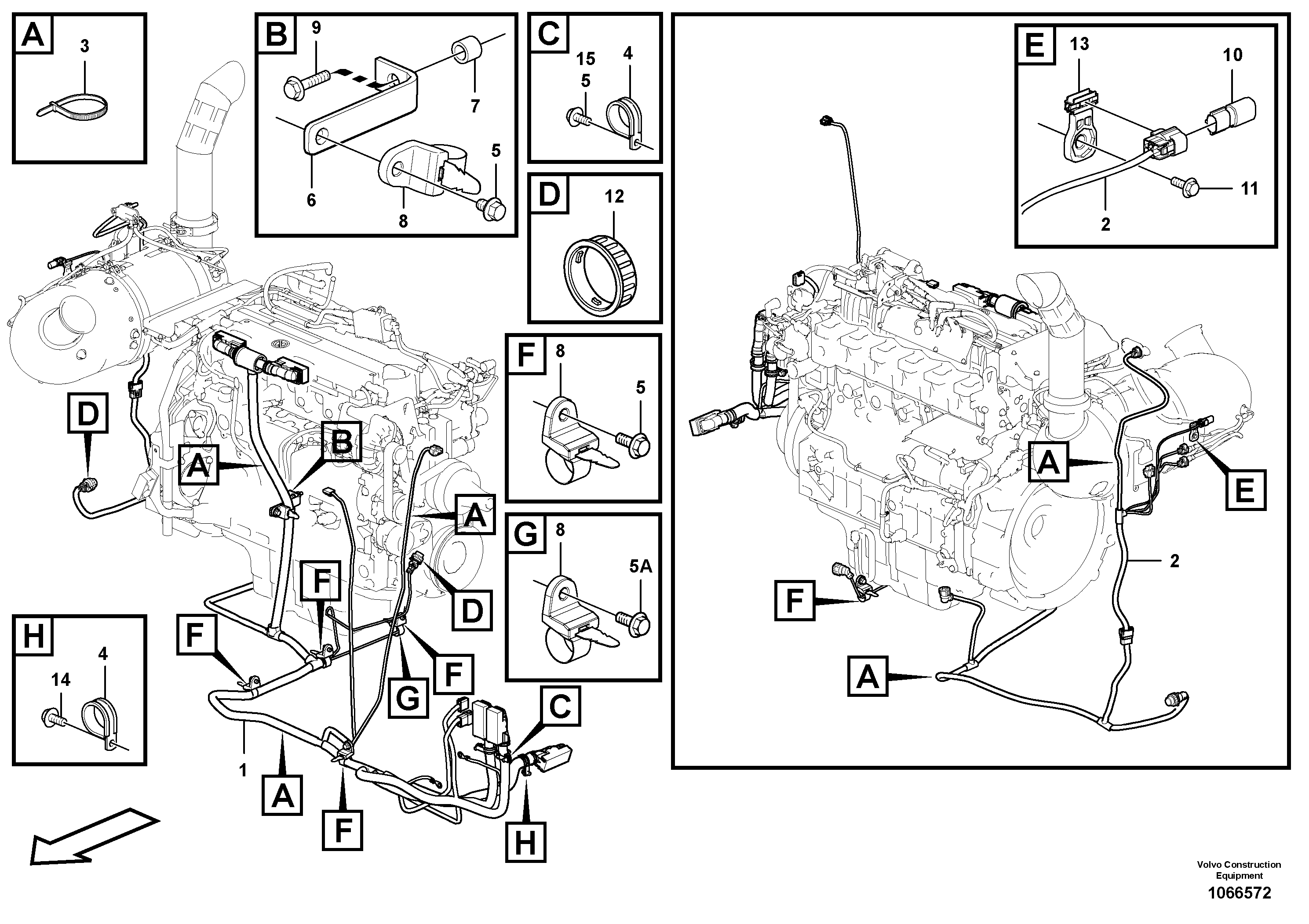 Bracket VOE14508641 VOLVO