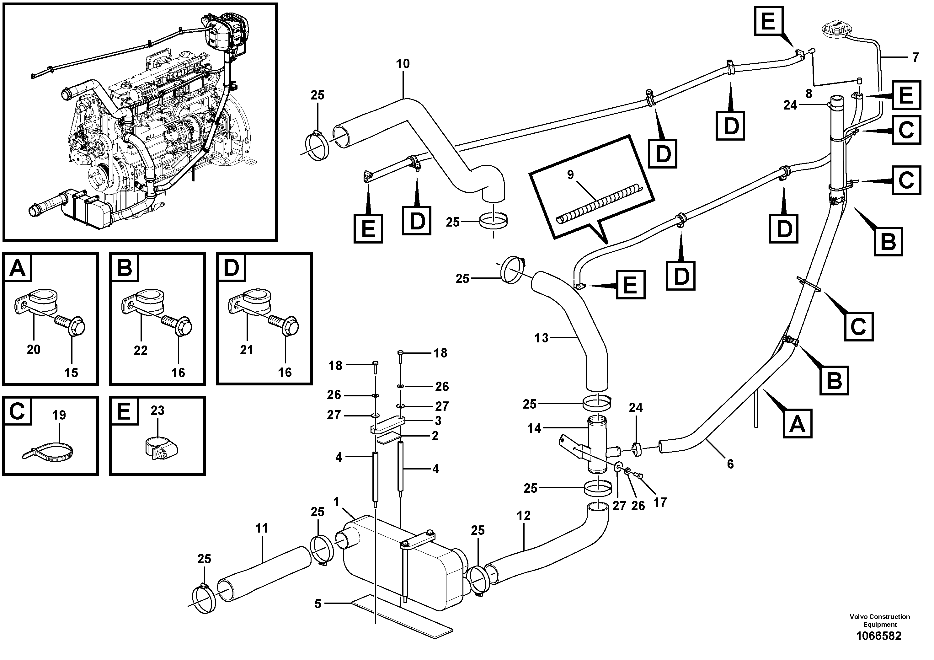 Spltr Housing VOE17004284 VOLVO