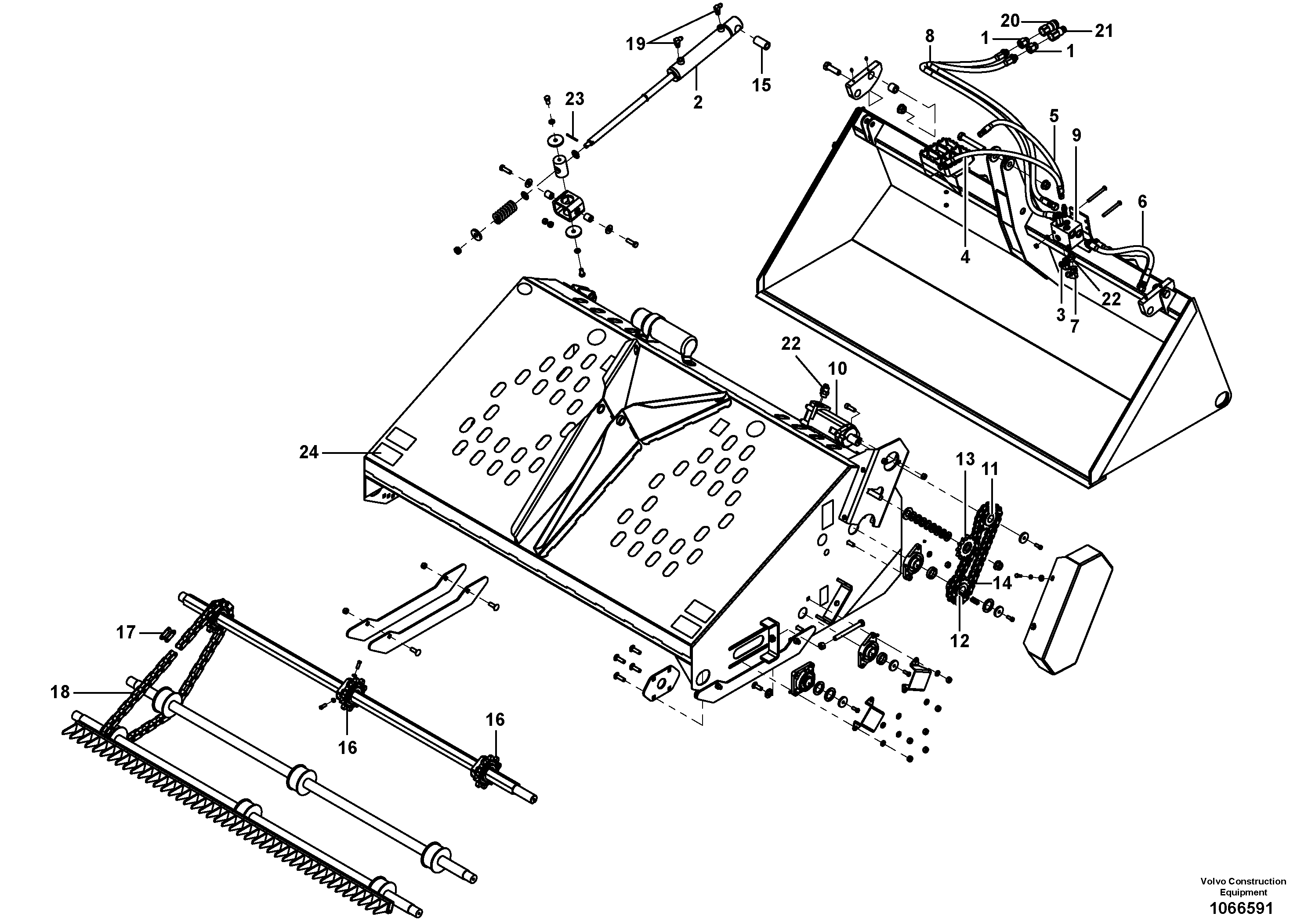 Hydraulic Valve VOE16219459 VOLVO