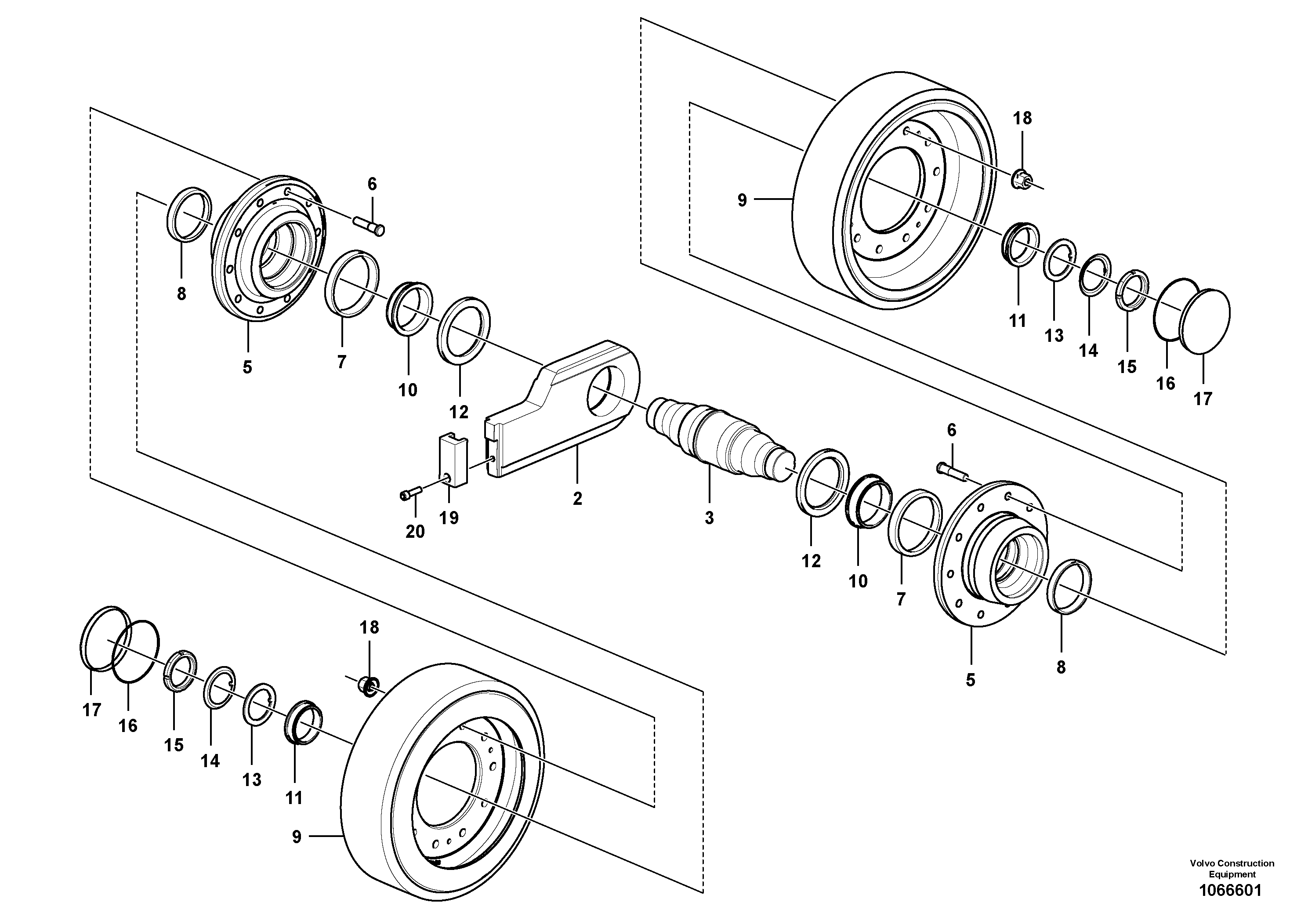 Rec.housing RM13869813 VOLVO