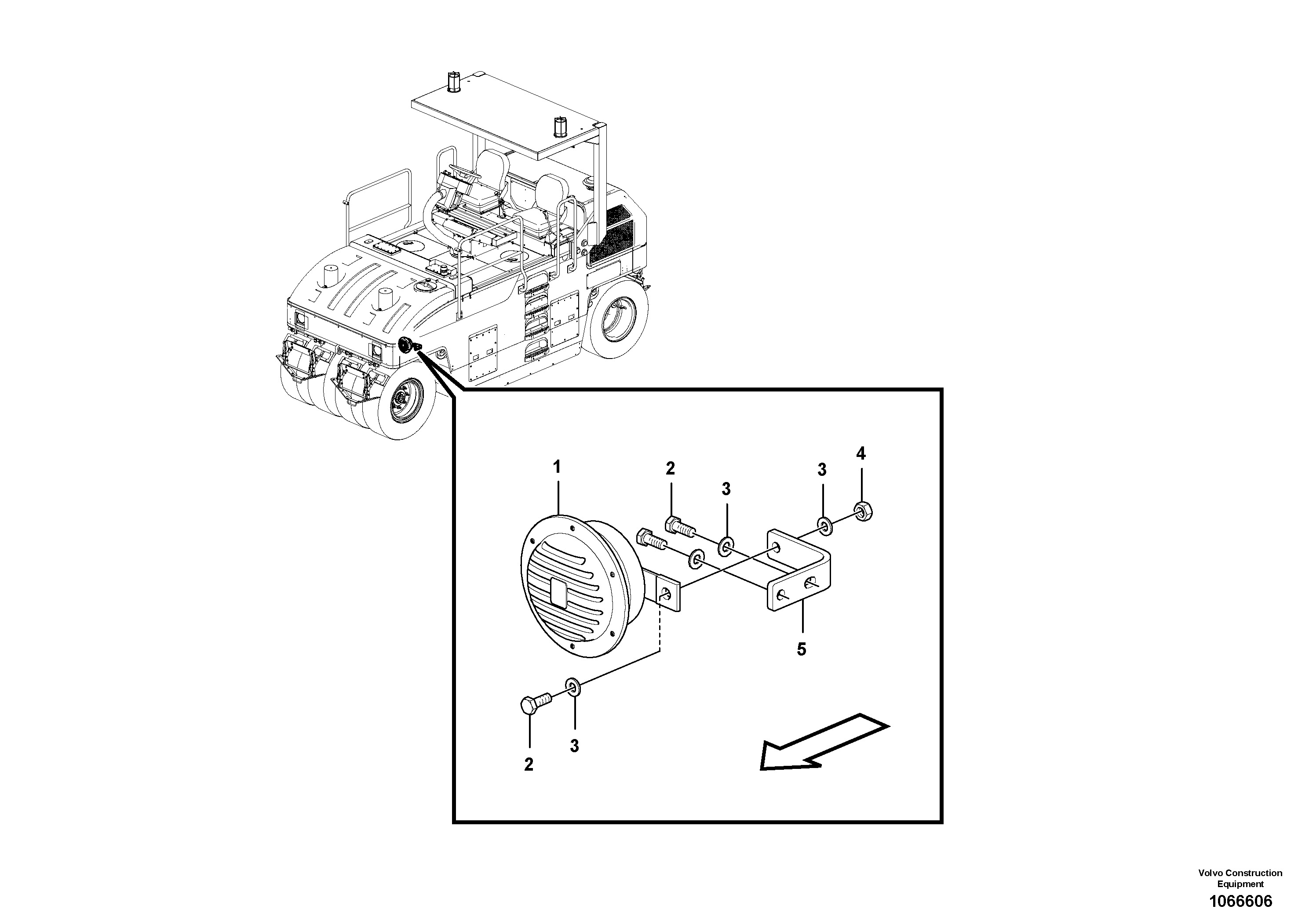 Seat frame VOE12783711 VOLVO