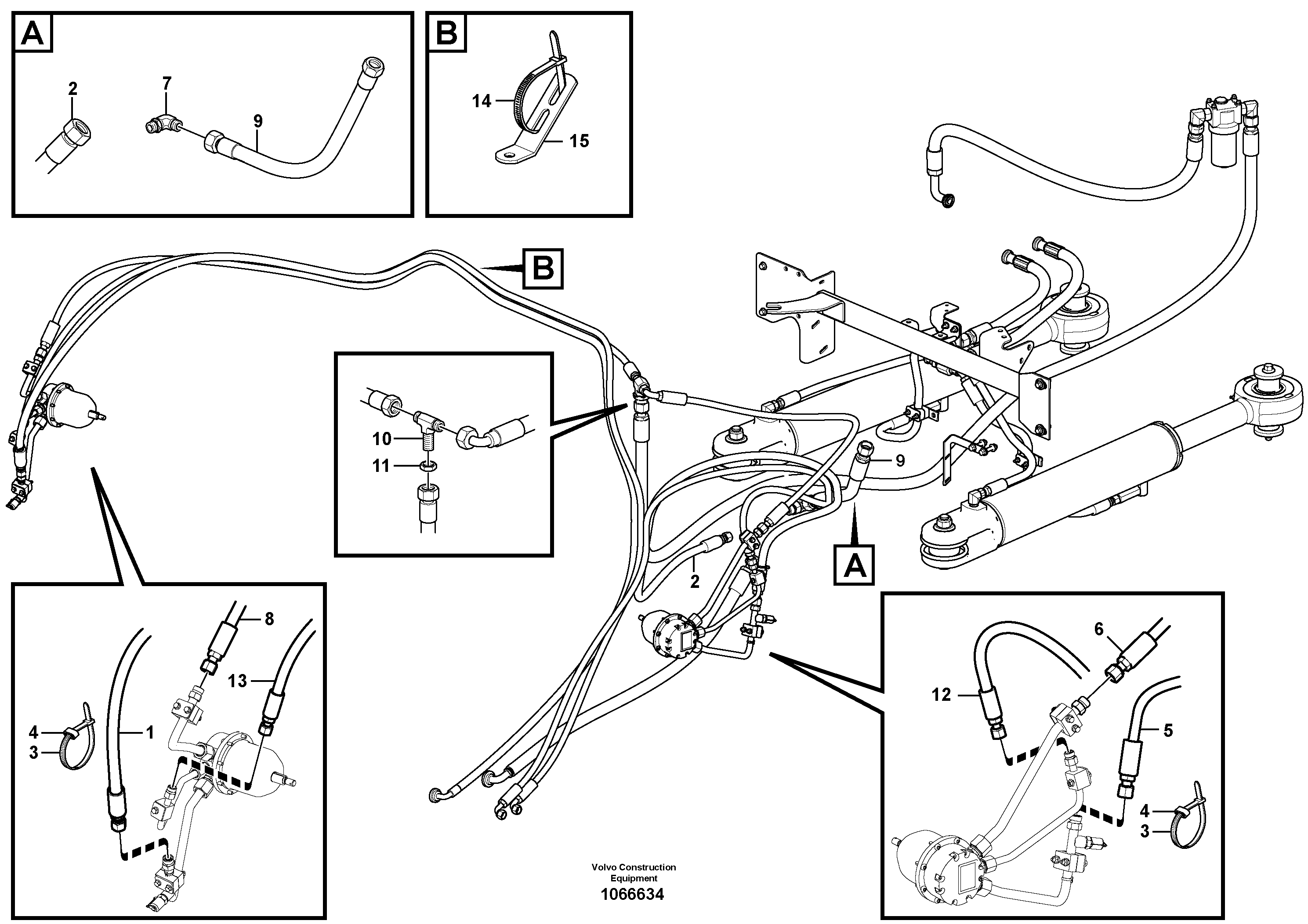 Timing gear casing VOE15183346 VOLVO