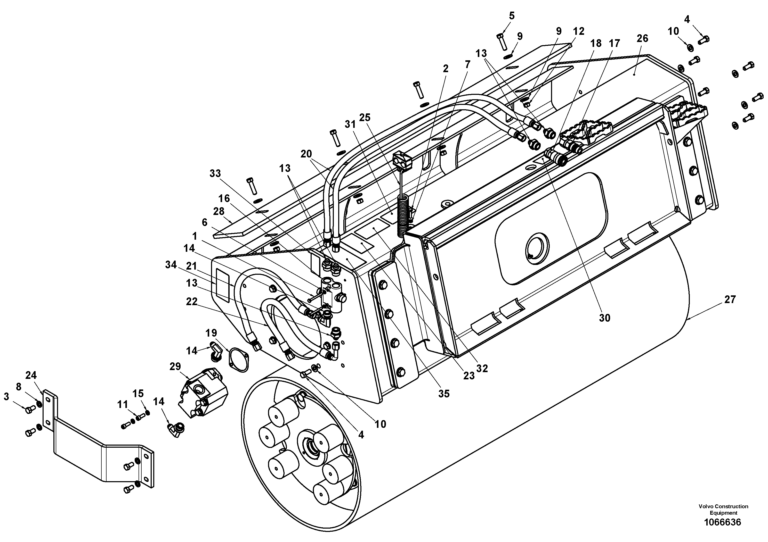Lower Part Dipp VOE16218827 VOLVO