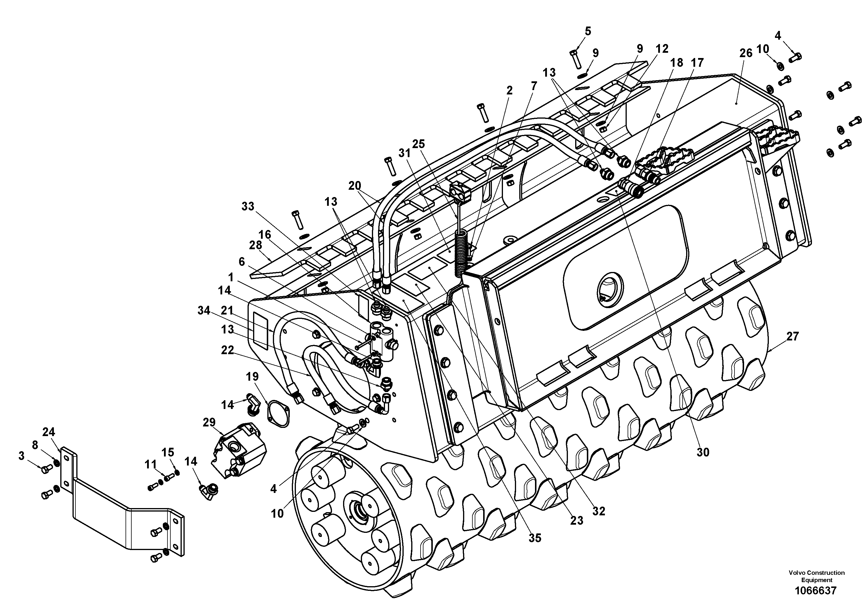 Rec.housing VOE16218813 VOLVO