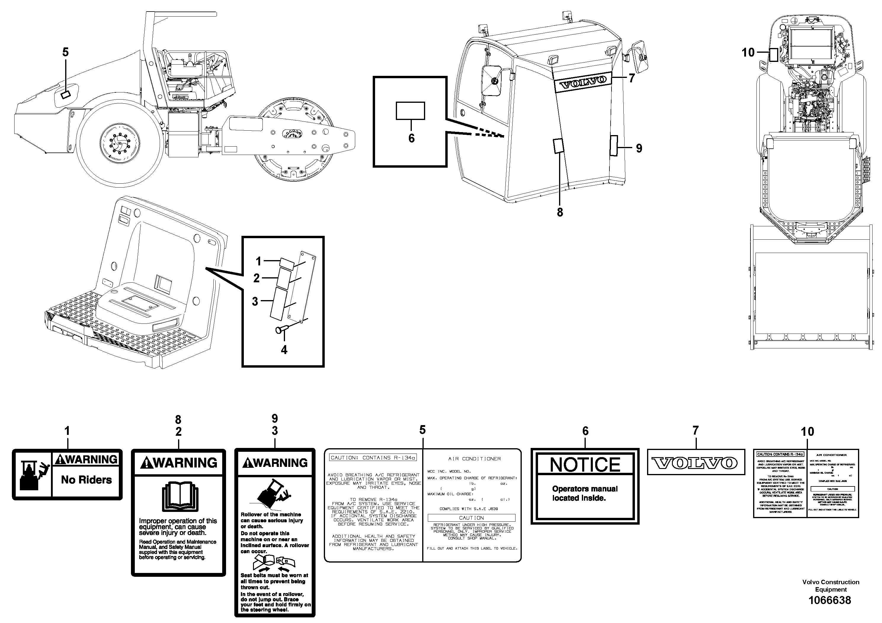 Cab Kit VOE977632 VOLVO