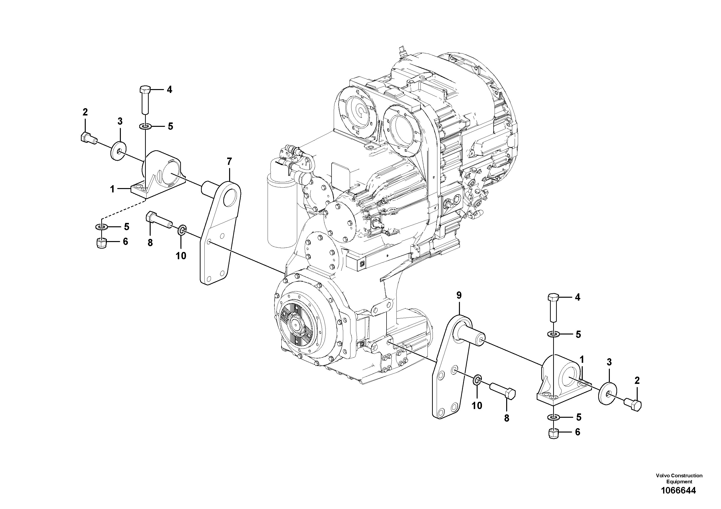 Valve Piston VOE17005667 VOLVO