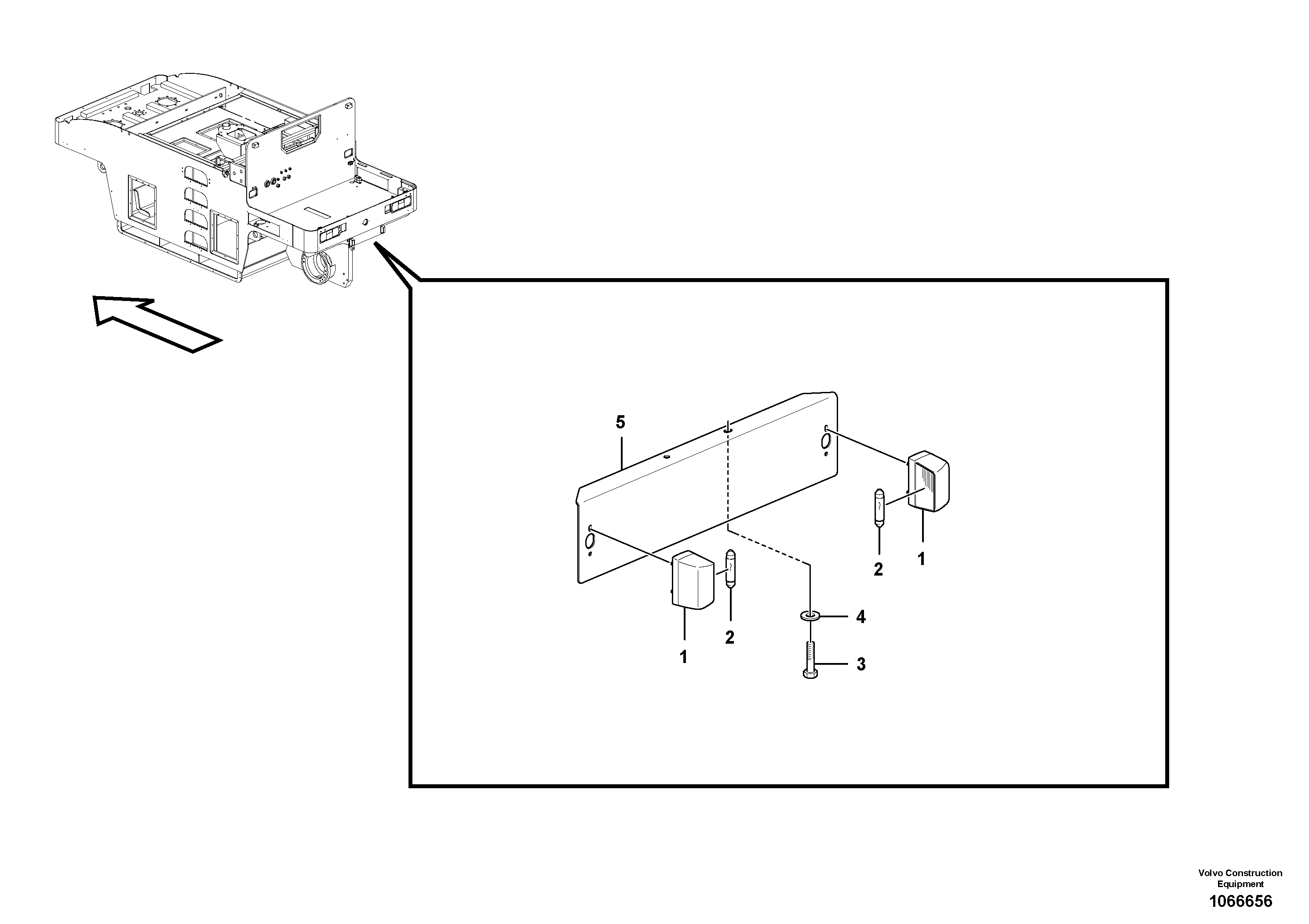 Rec.housing VOE12779584 VOLVO