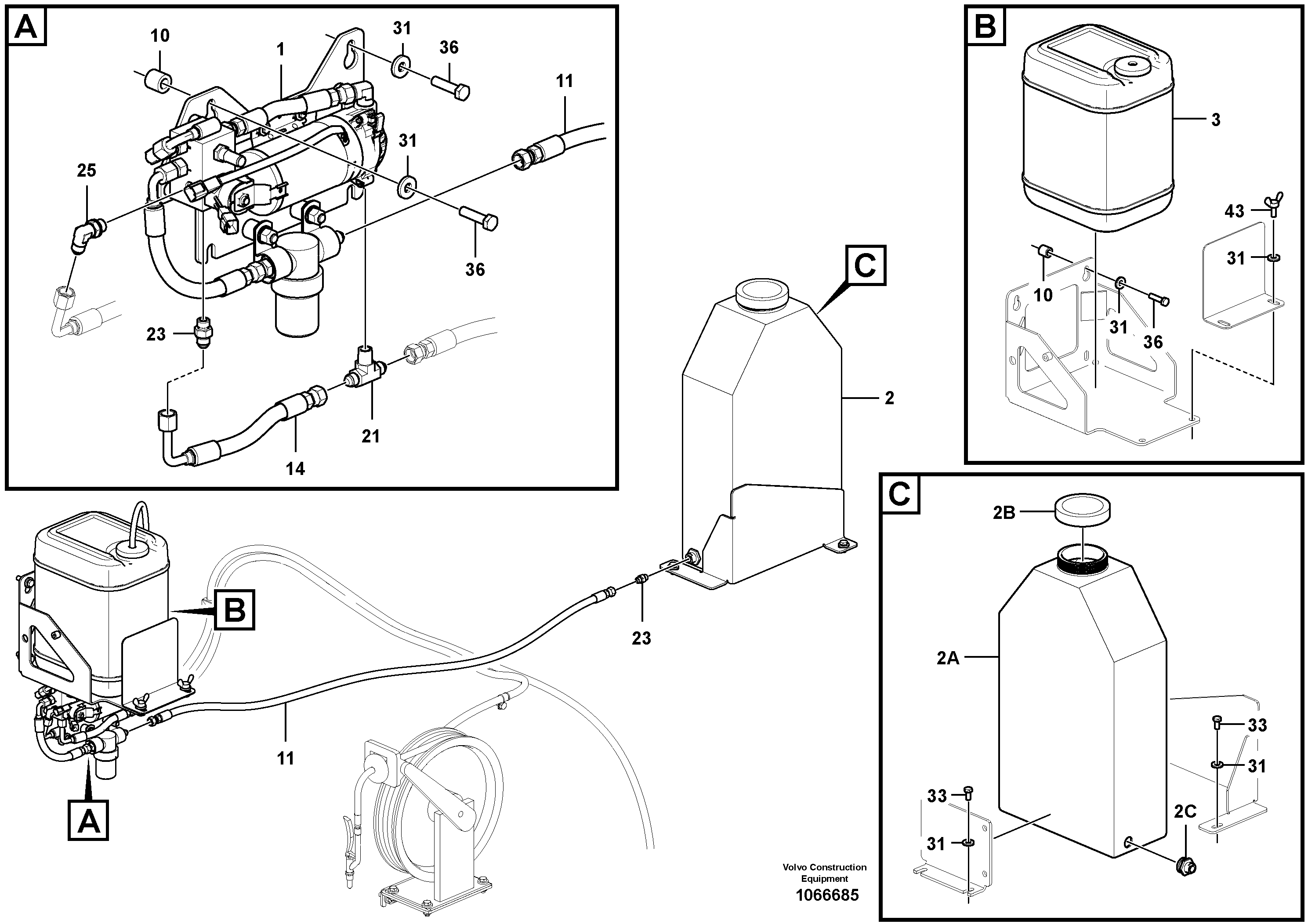 Water Tank VOE12819253 VOLVO