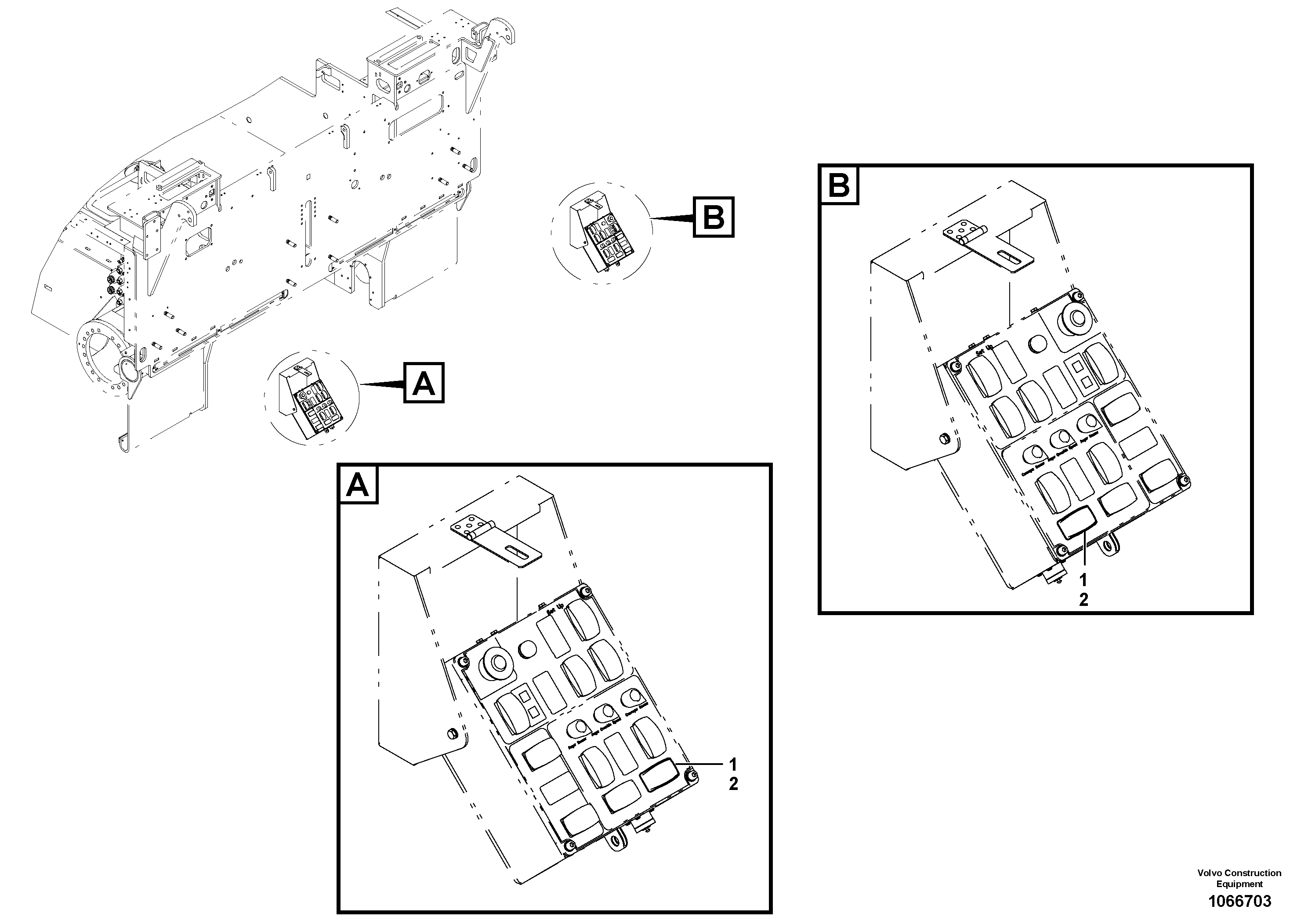 Панель детали VOE17224414 VOLVO