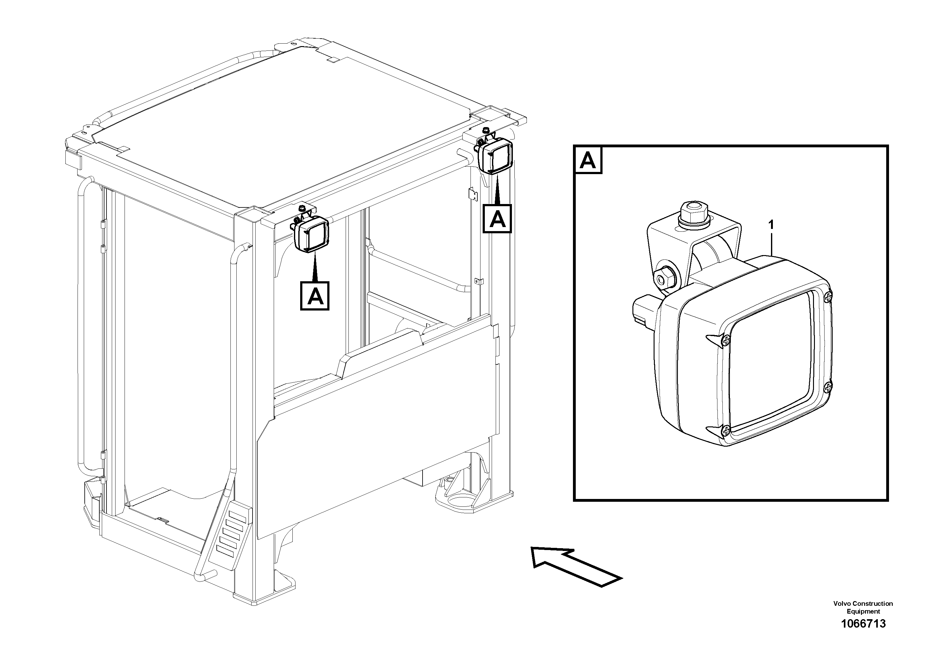 Alternator Bracket VOE17010571 VOLVO