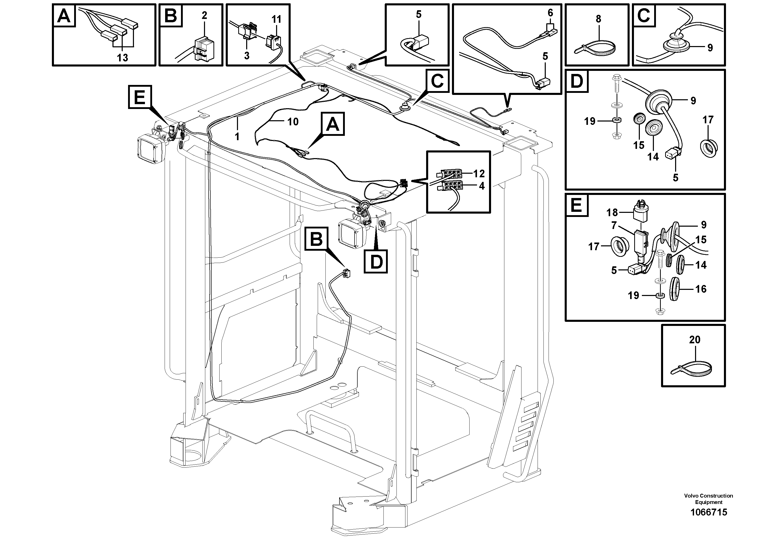 Support Leg VOE16039494 VOLVO