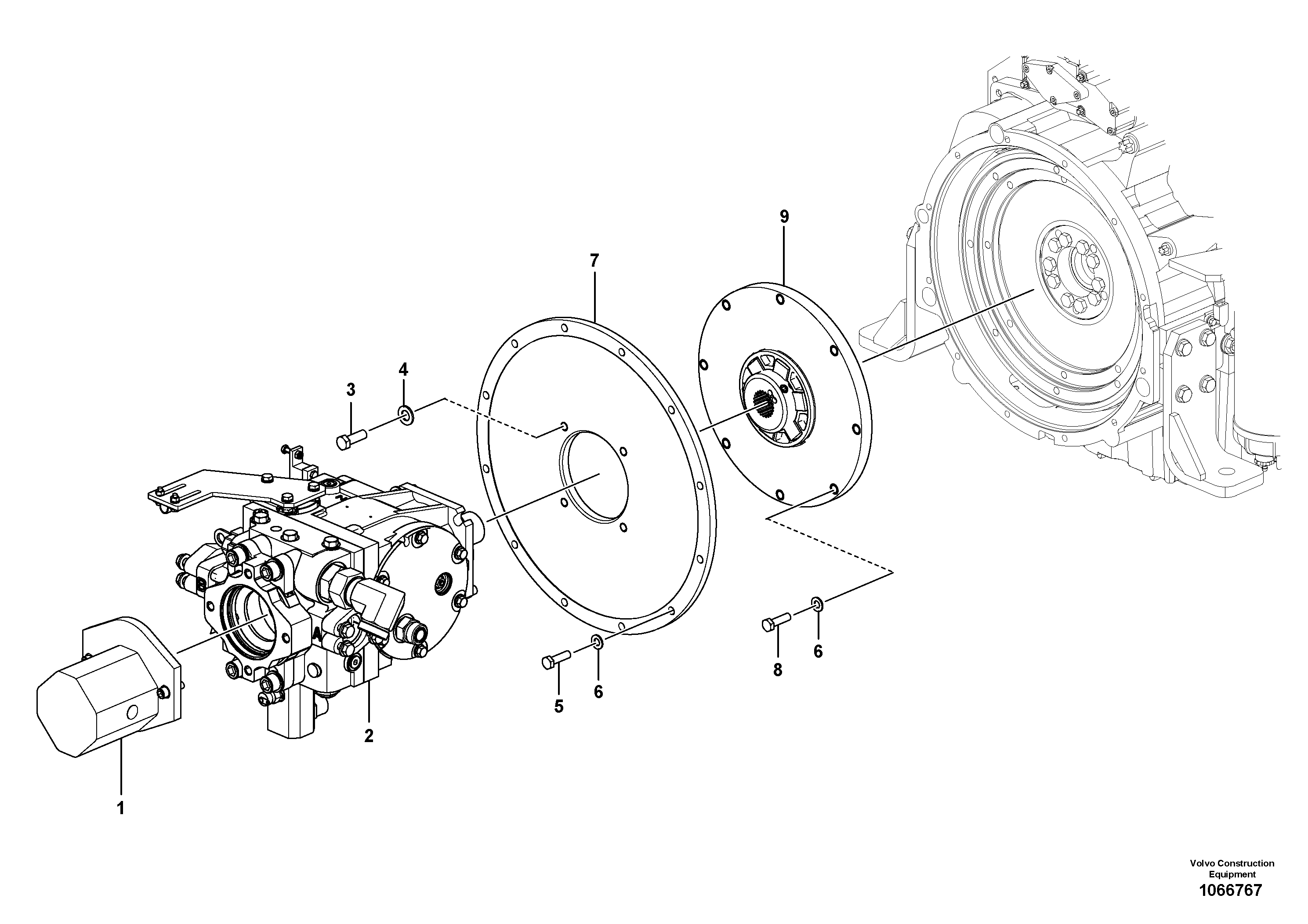 Rec.housing VOE12809303 VOLVO