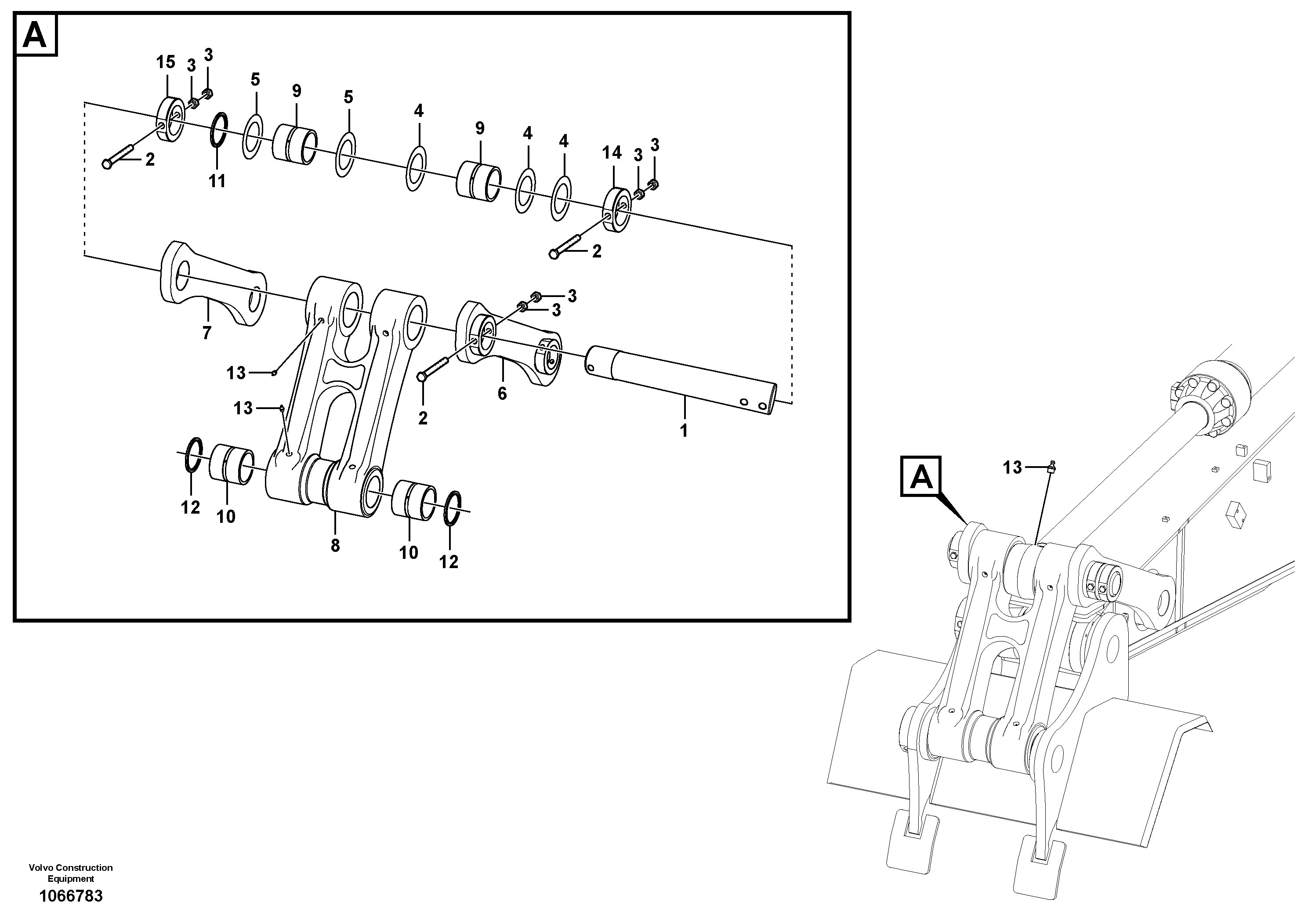 Swg Lk Cylinder VOE14725405 VOLVO