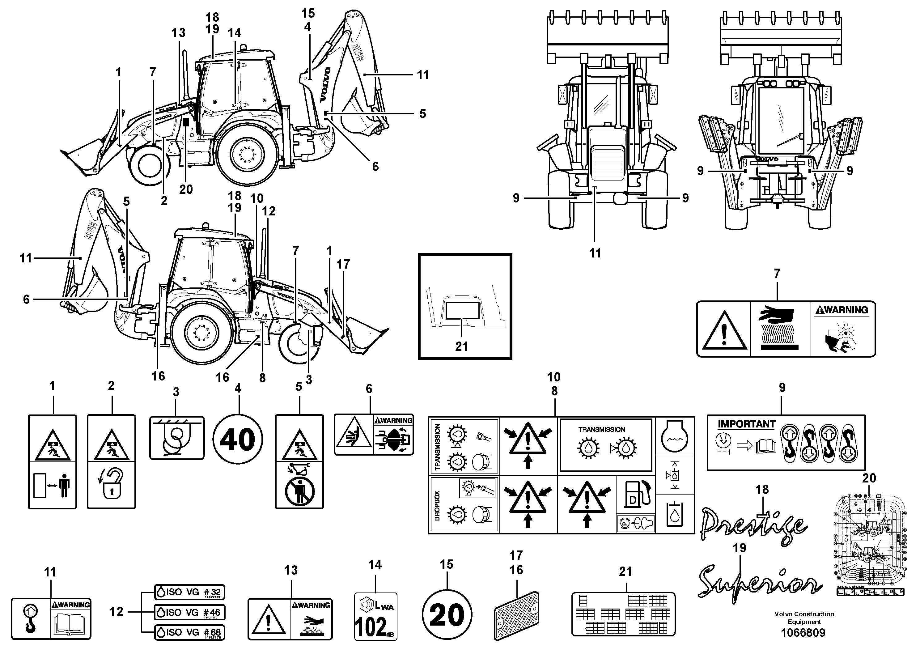 Cylinder Block VOE15653697 VOLVO