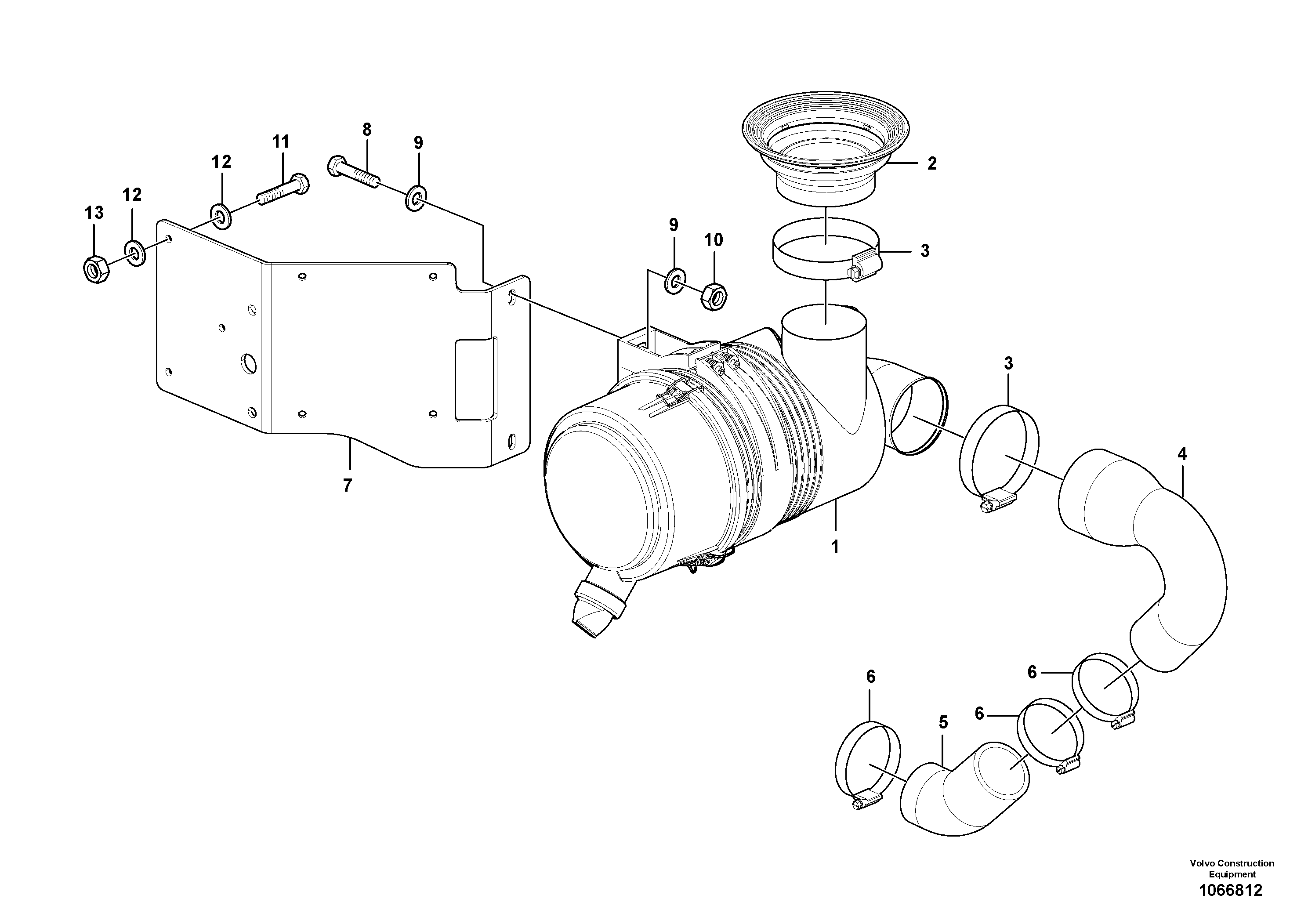 Tooth Belt VOE17236658 VOLVO