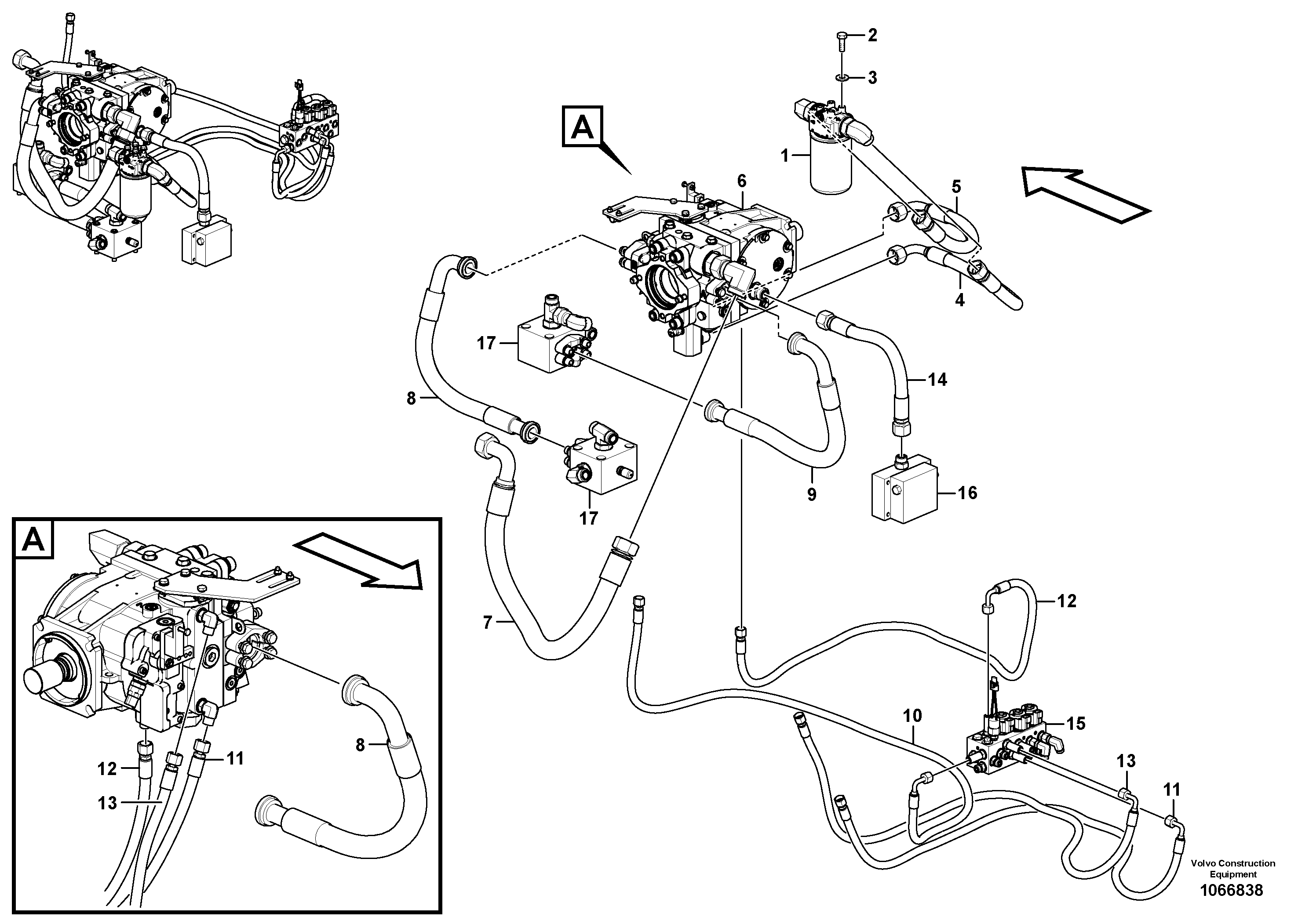 Timing gear casing VOE12765938 VOLVO