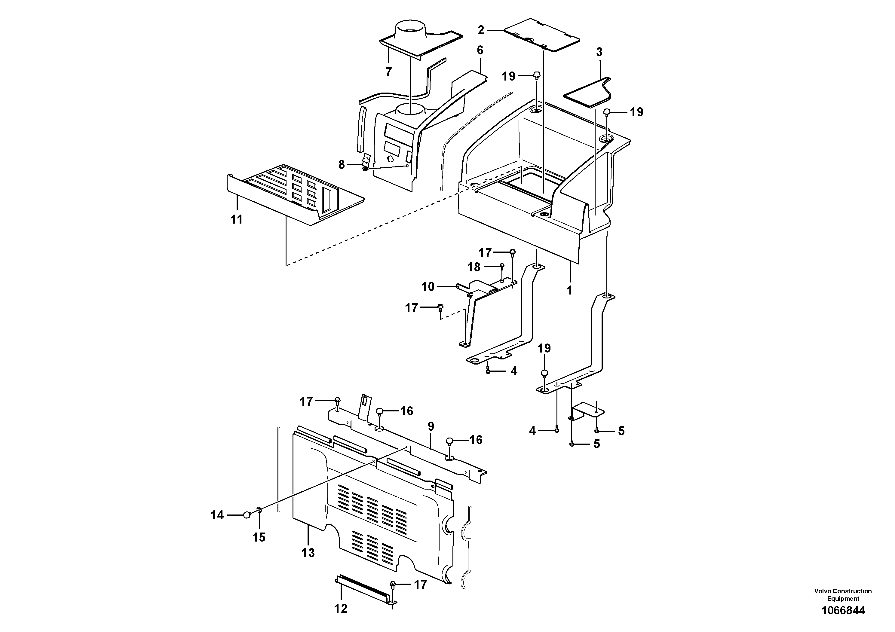 Rotator VOE14644793 VOLVO