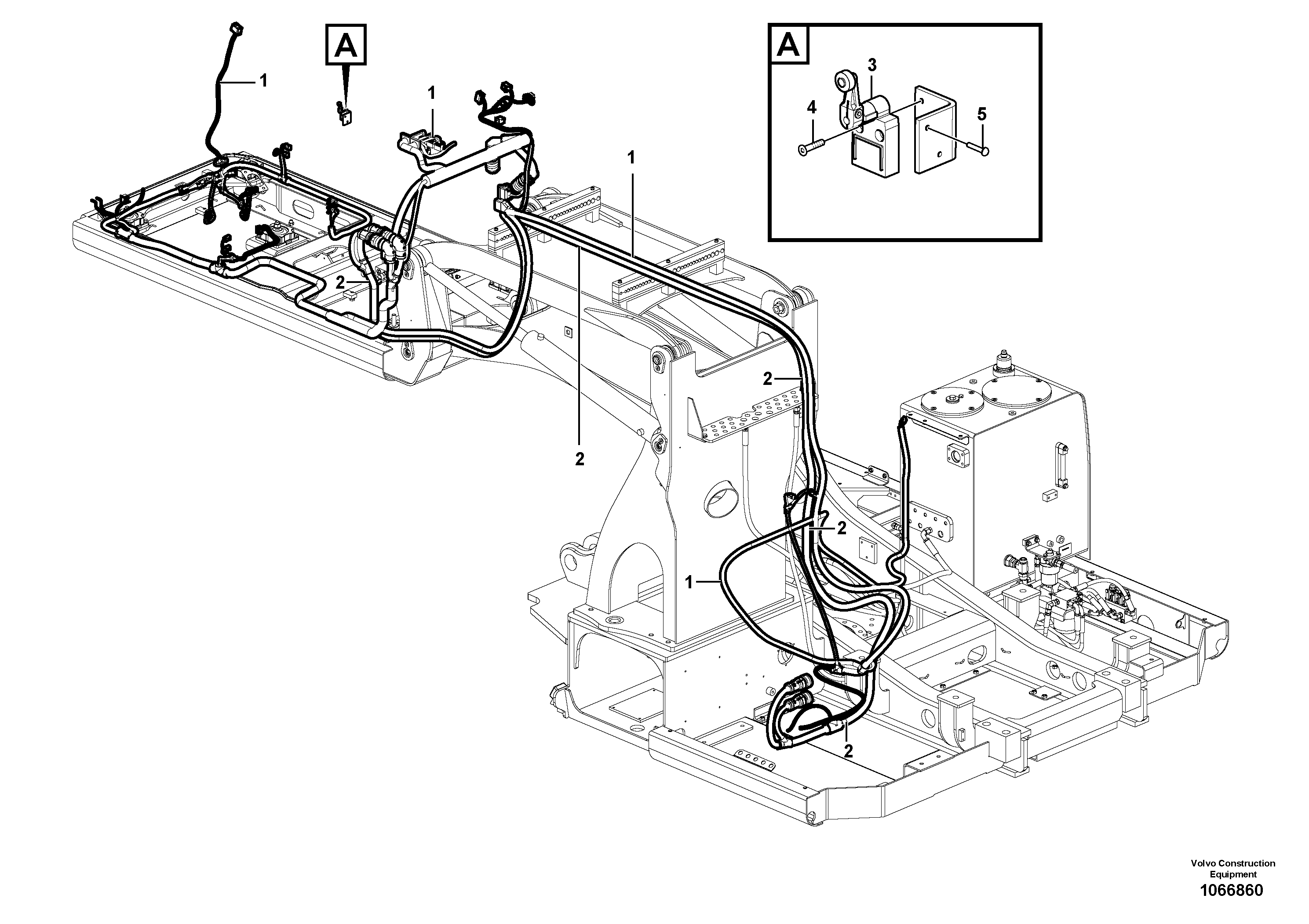 Support Leg VOE14350288 VOLVO