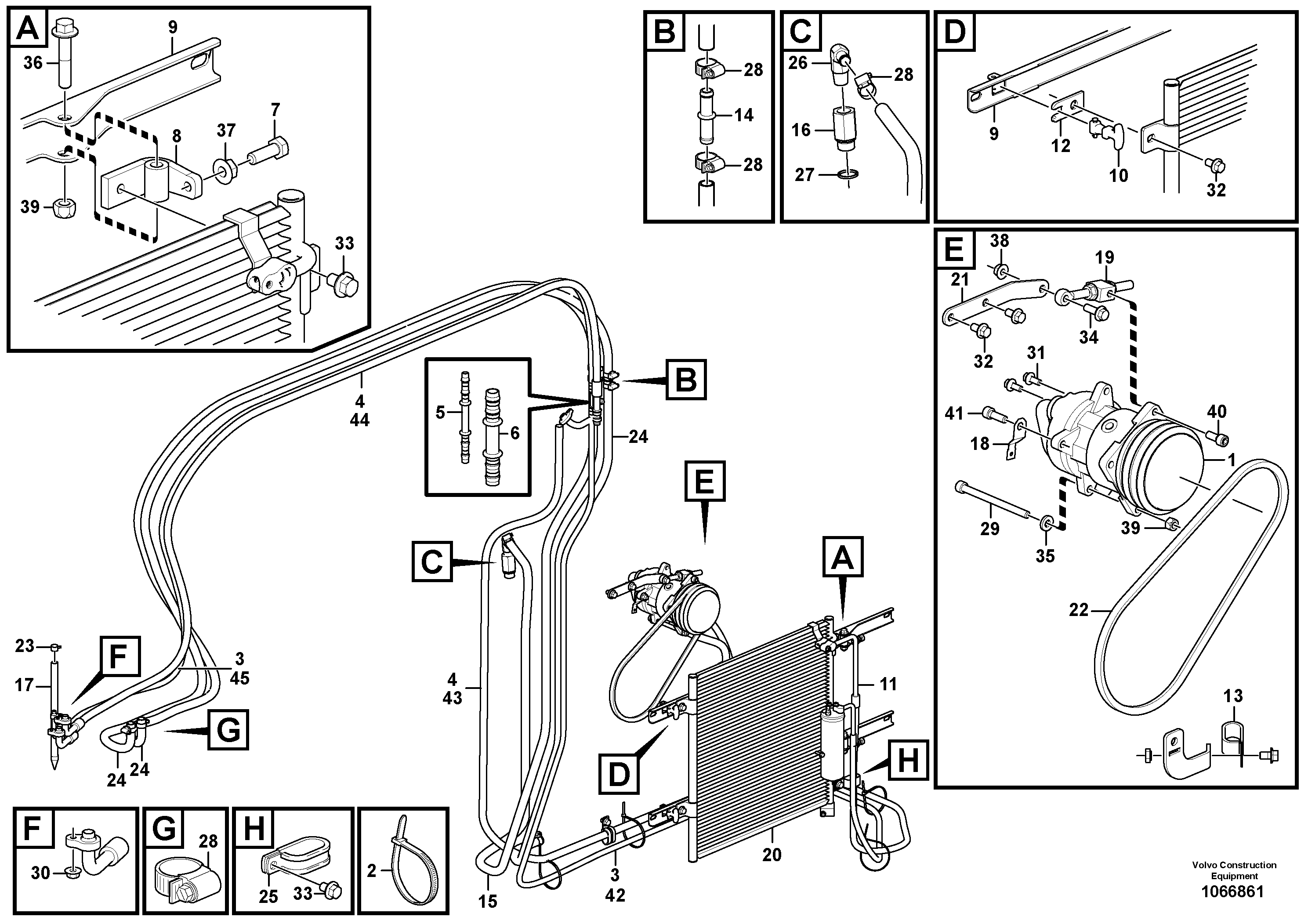 Hose RM/VOE14352850 VOLVO