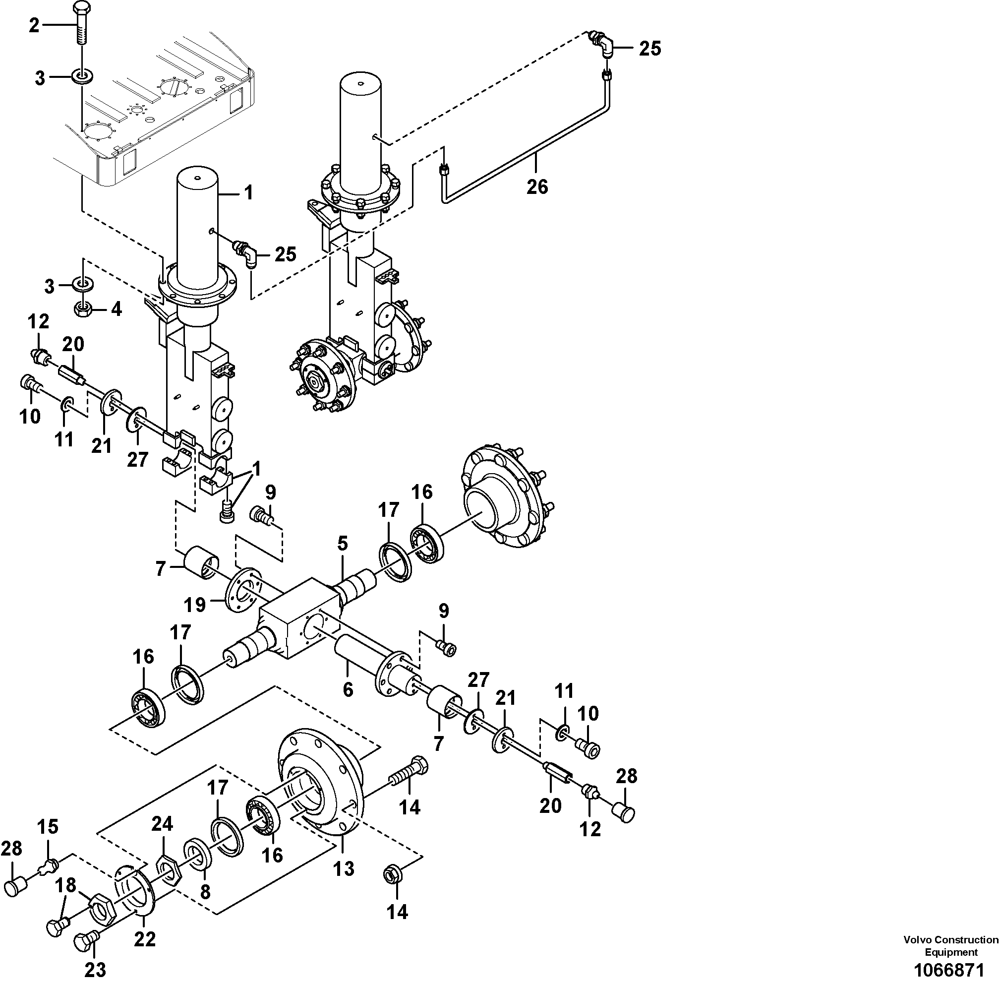 Sealing Kit RM/VOE12787480 VOLVO