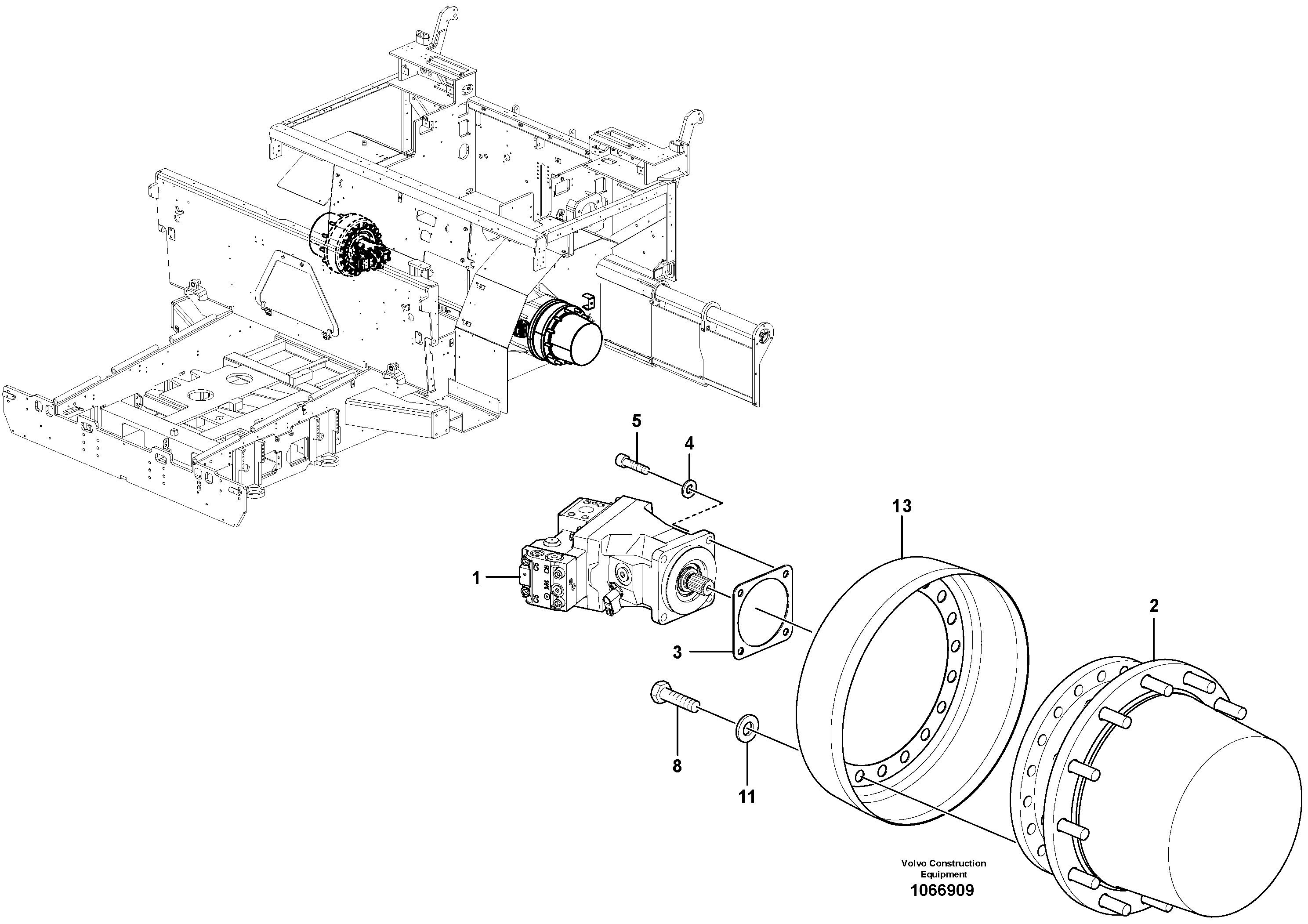 Opr Cylinder VOE12765898 VOLVO