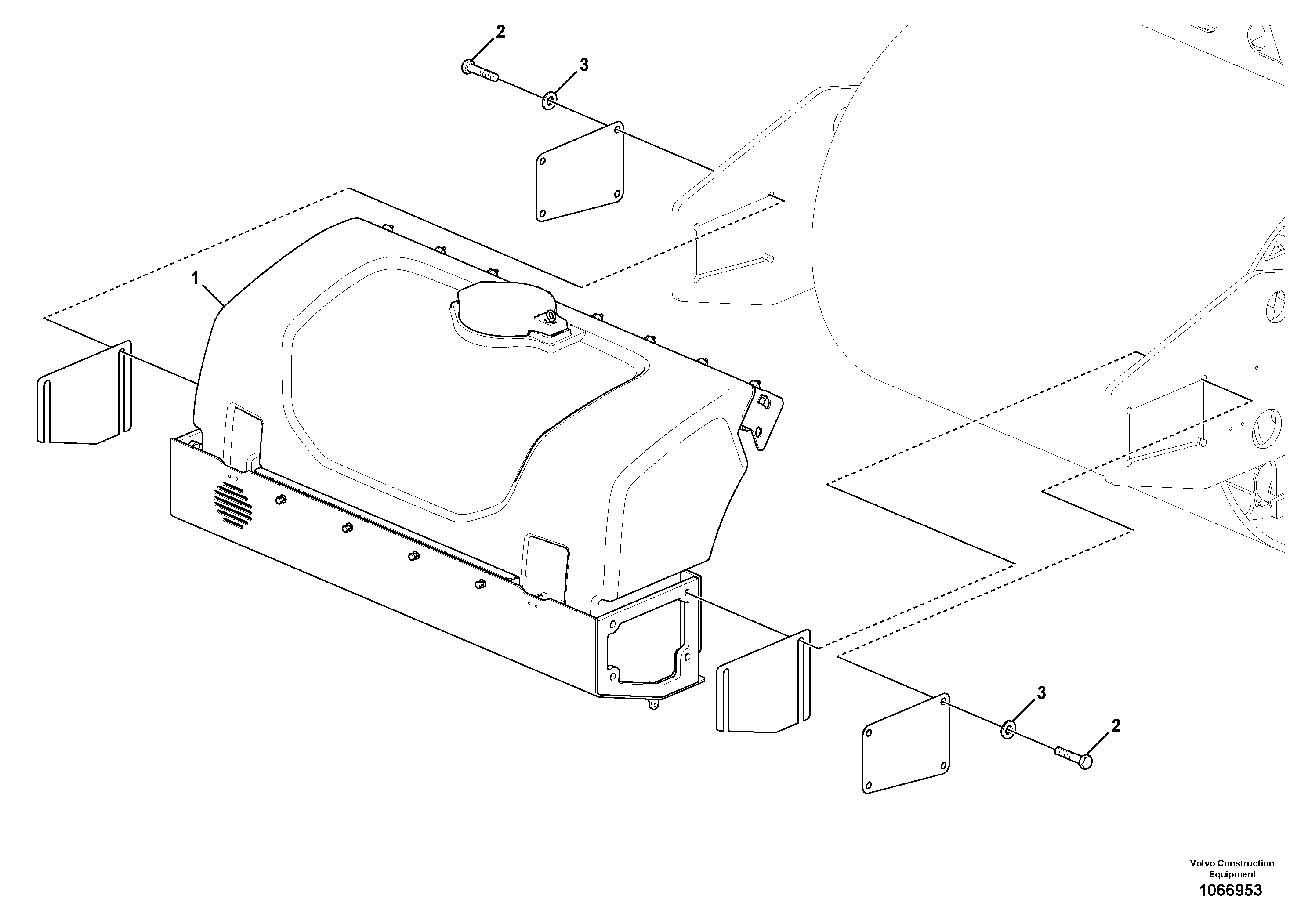 Plate - Weld work VOE12836447 VOLVO