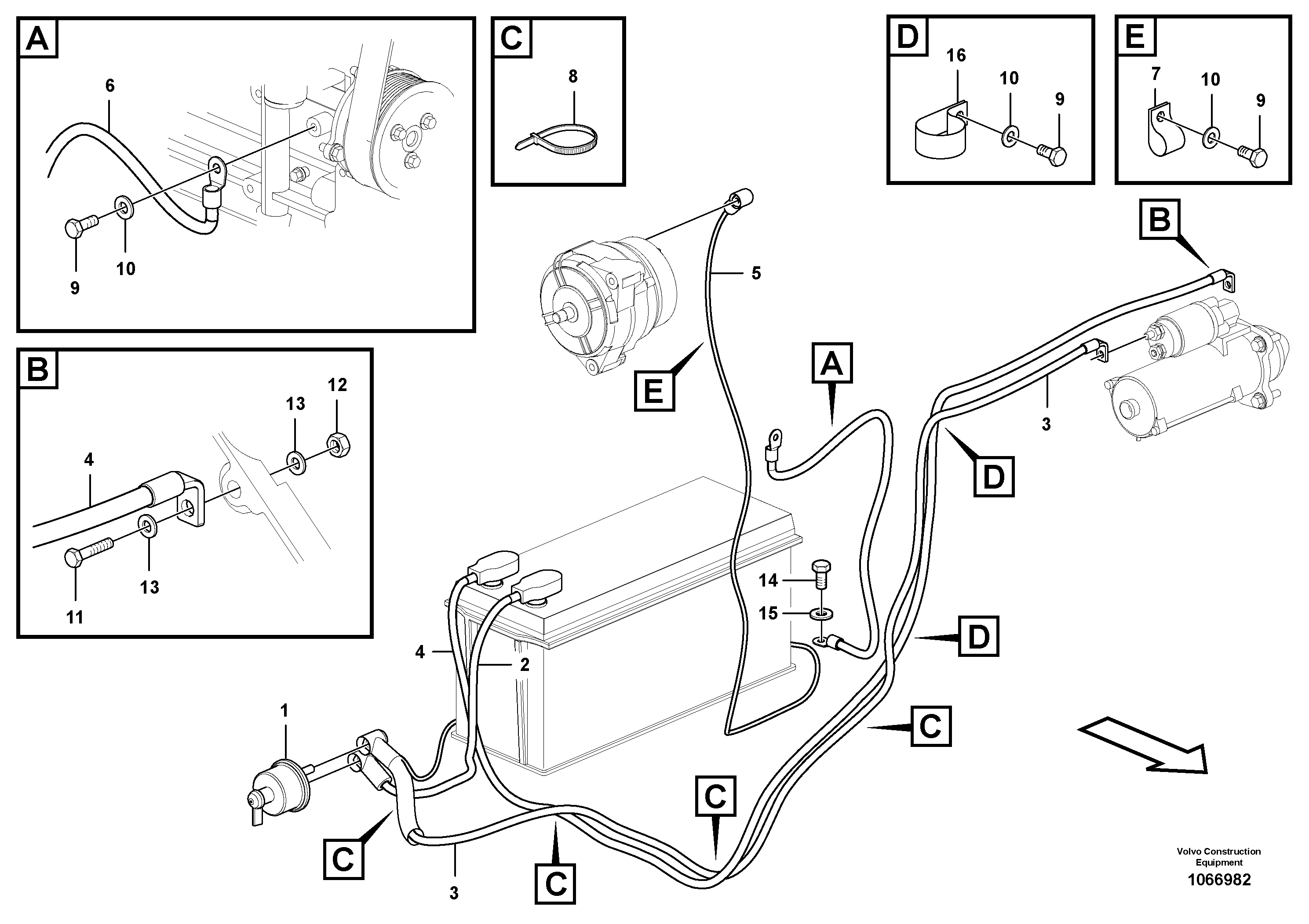 Radio Support VOE12779384 VOLVO