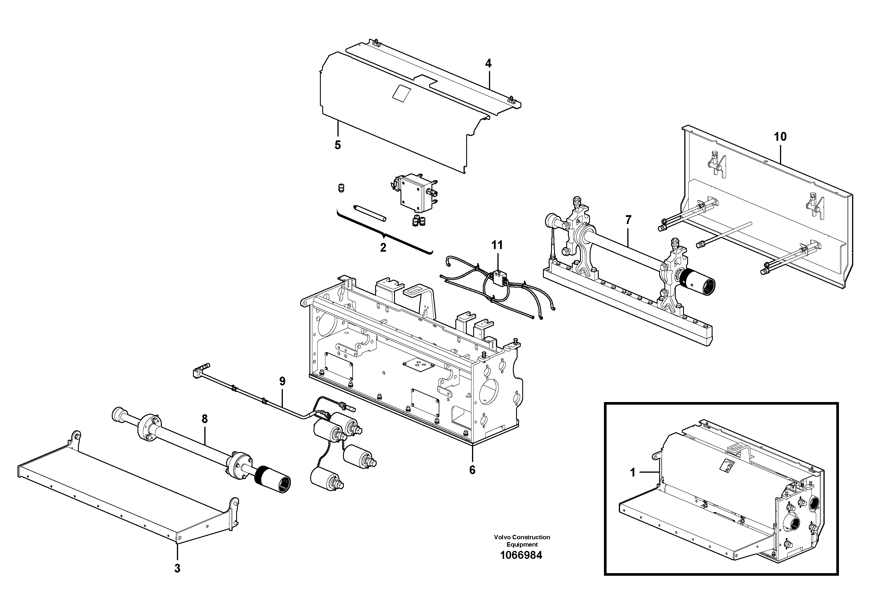 Front Wall 1250 Lh RM80869878 VOLVO