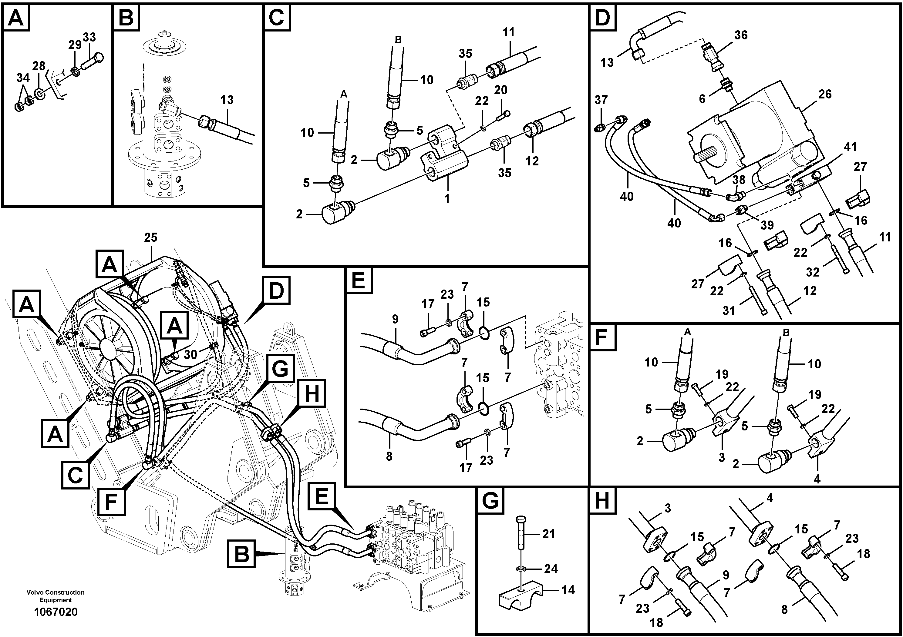 Air Pressure Pipe VOE14577142 VOLVO