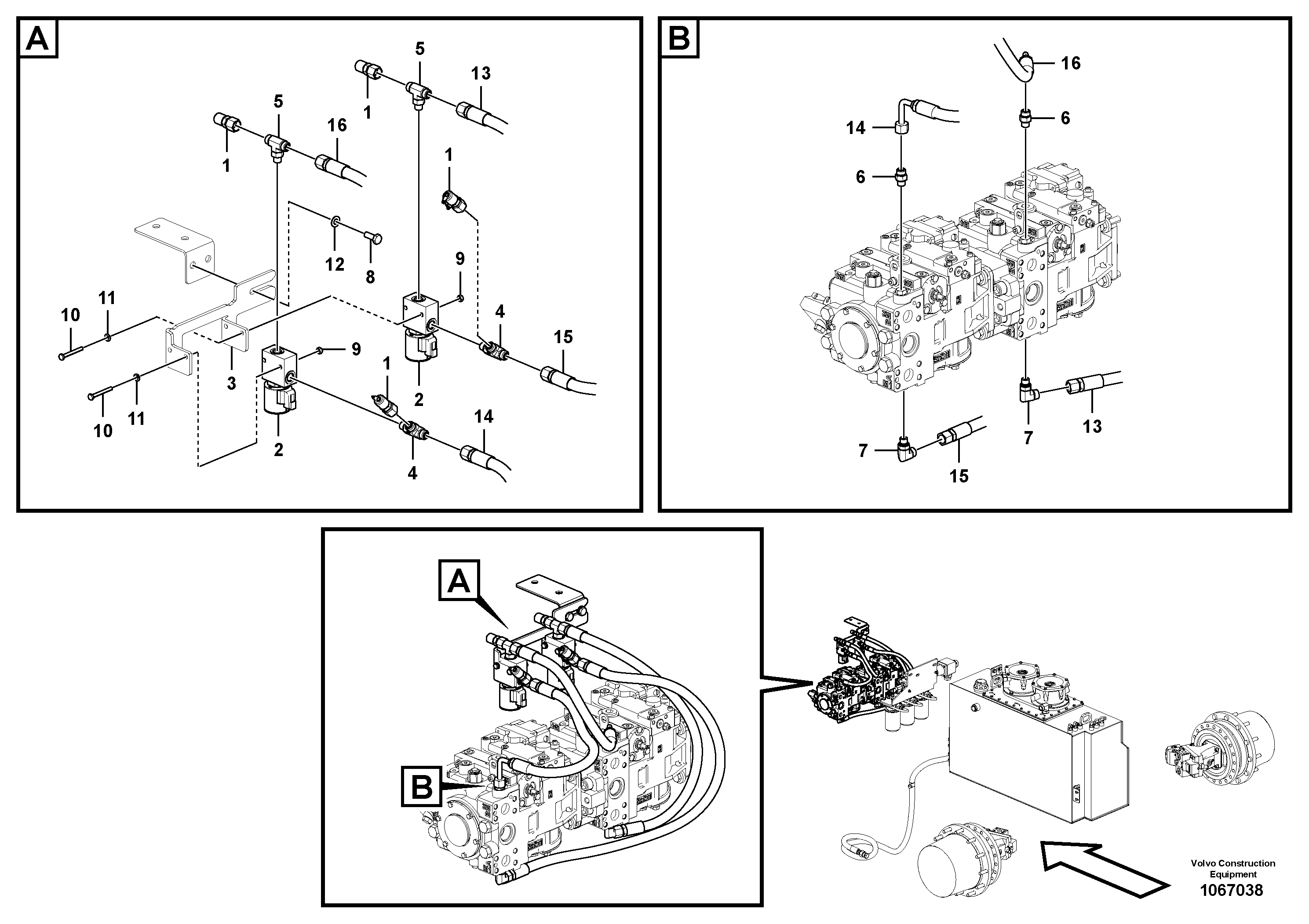 Timing gear casing VOE12780976 VOLVO